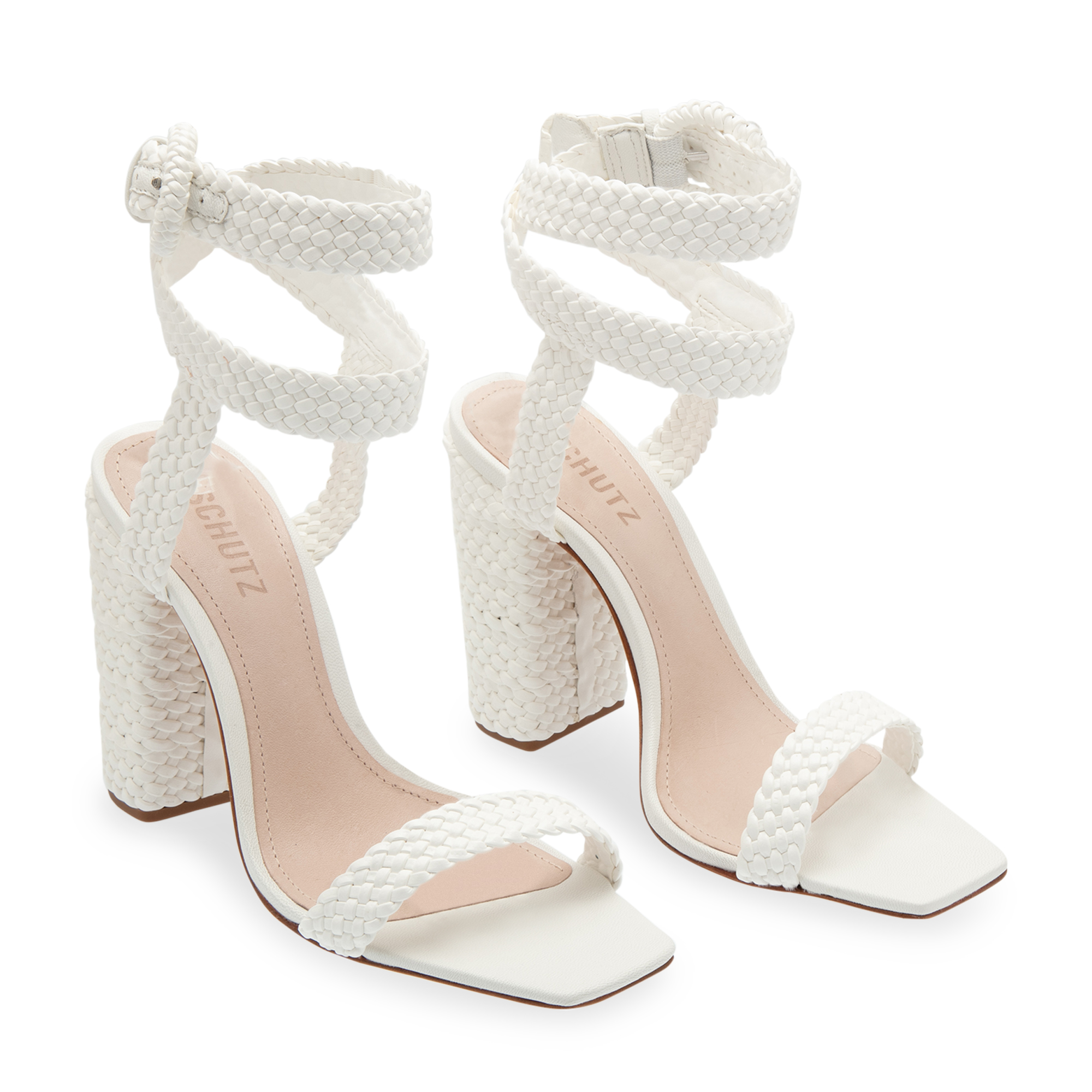 

Vinil sandals, White