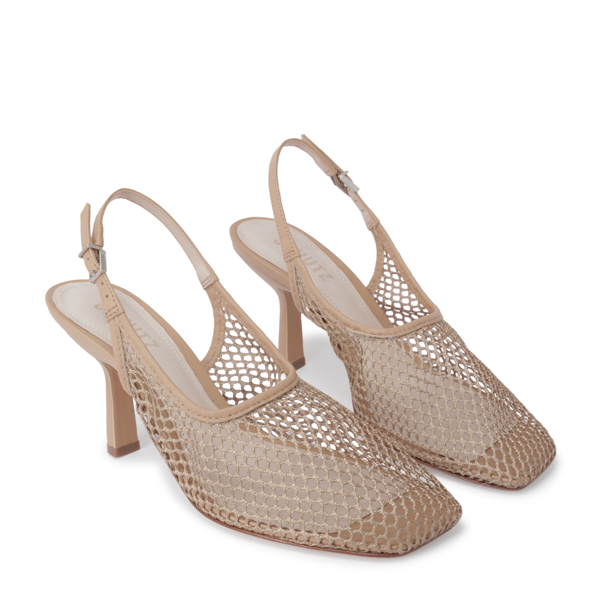 

Mesh pumps, Beige