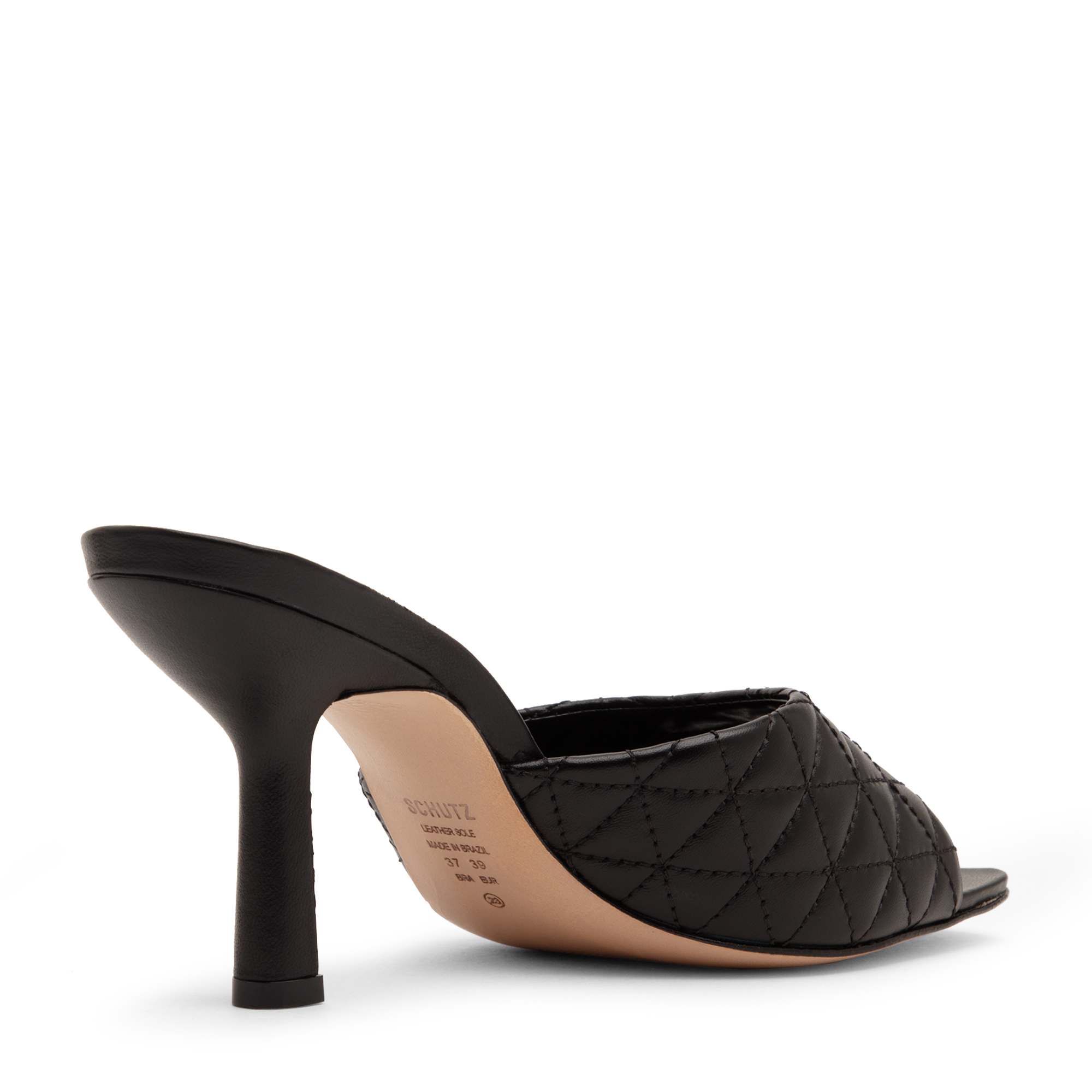 

Fryda mules, Black