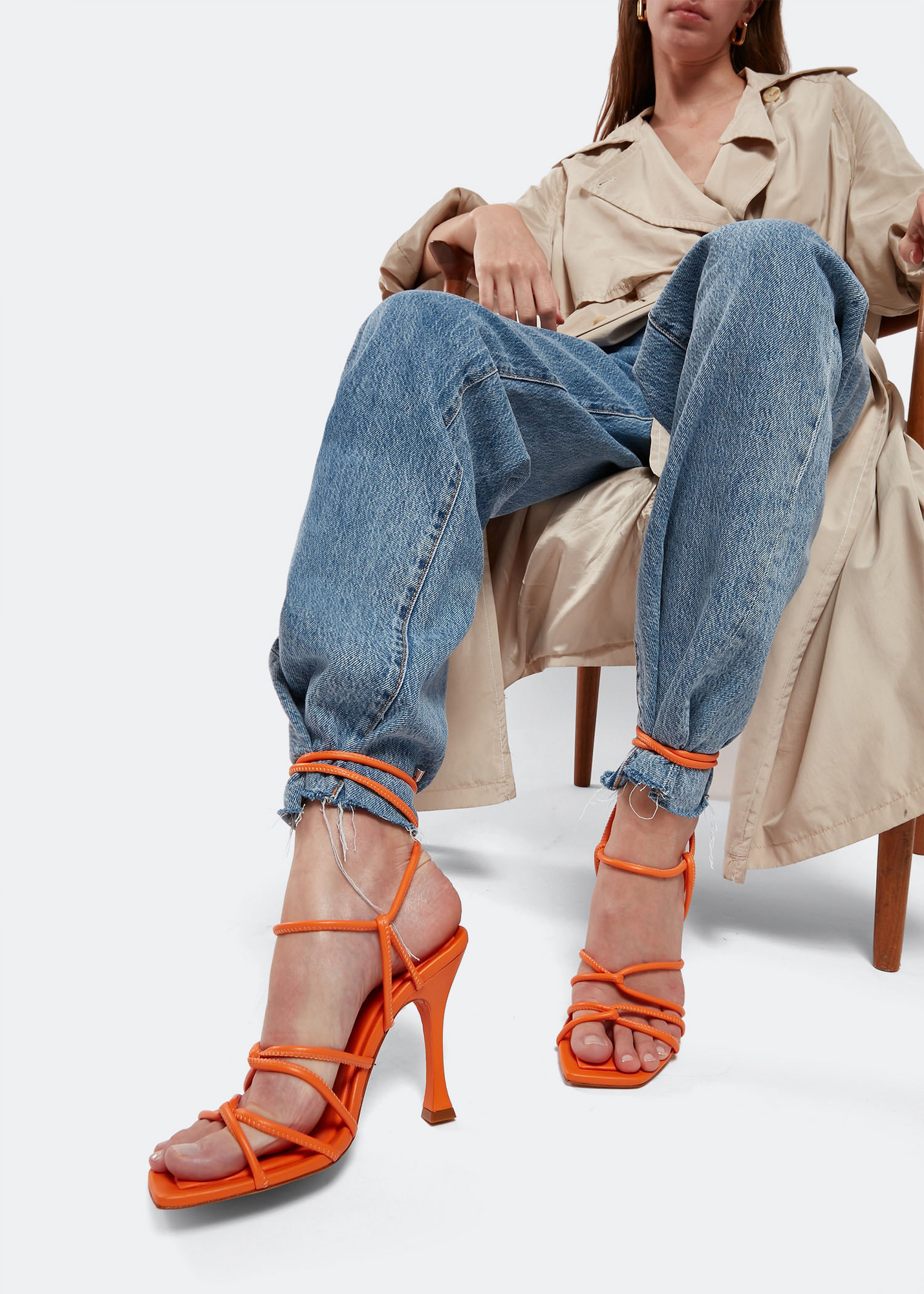 

Toller sandal, Orange