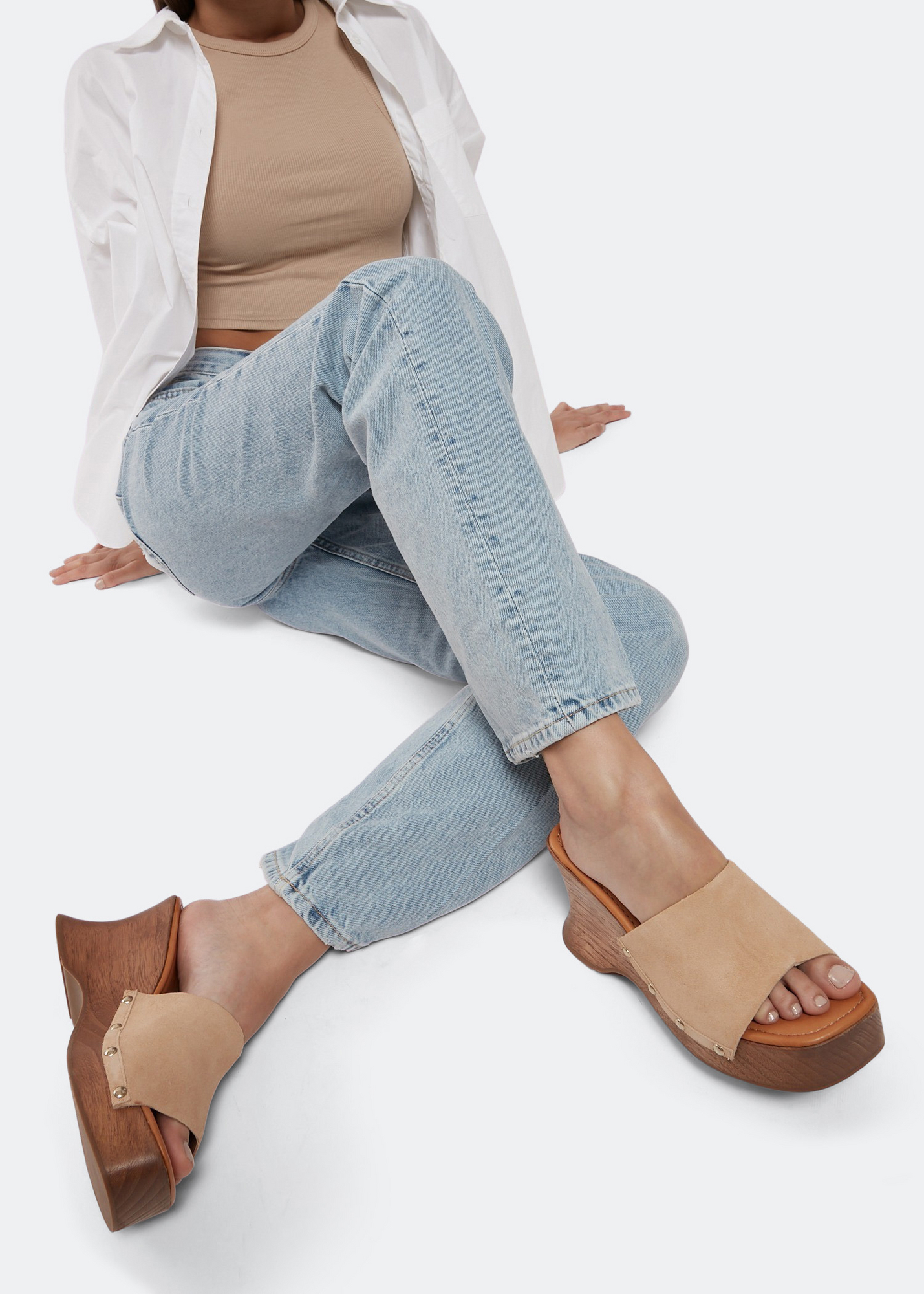 

Lanneh sandals, Beige