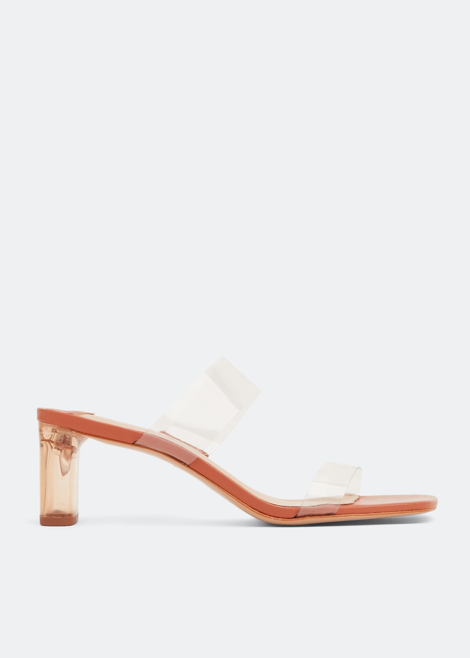 Schutz Victorie Acrylic sandals for Women Brown in UAE Level Shoes