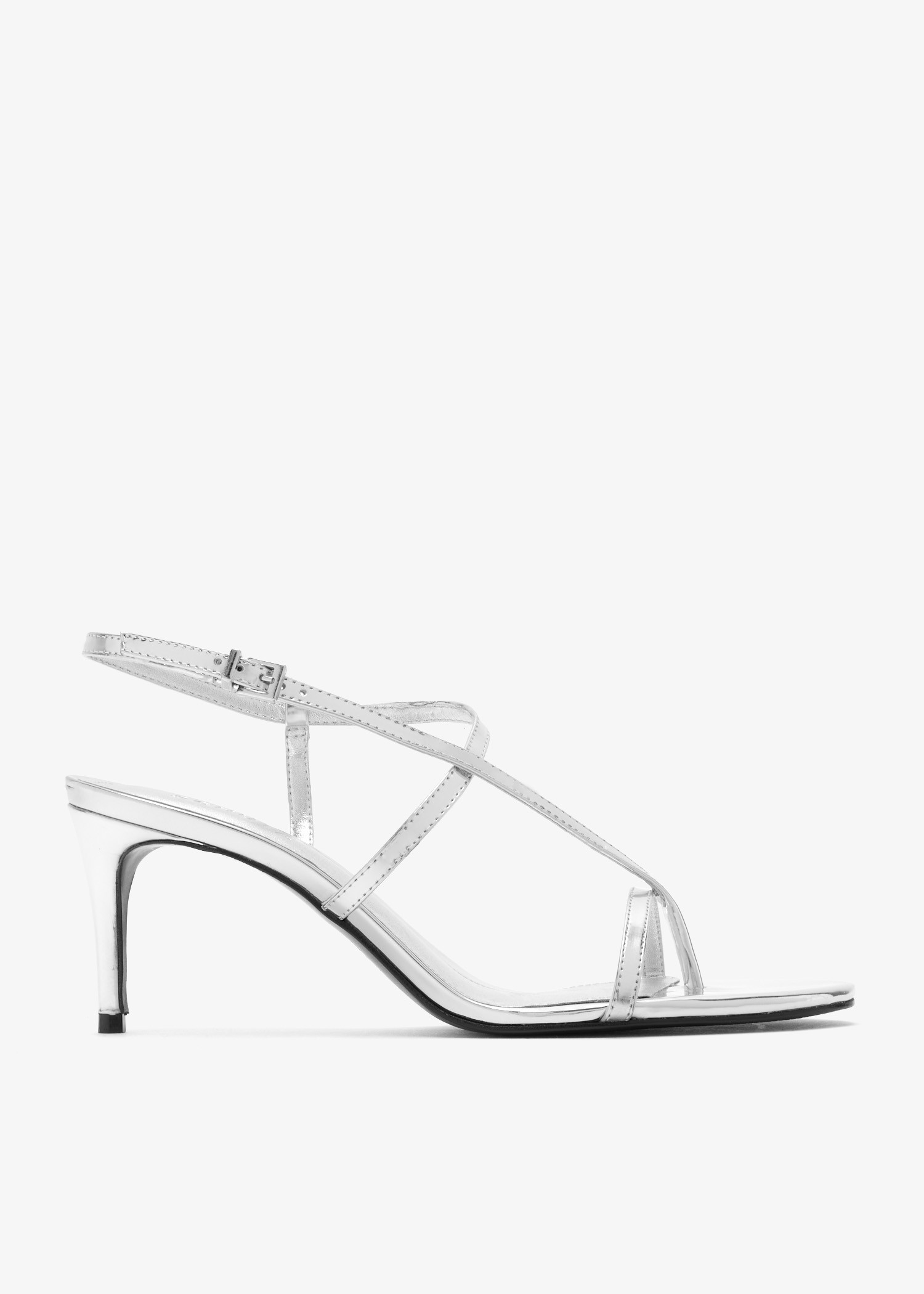 

Azure sandals, Silver