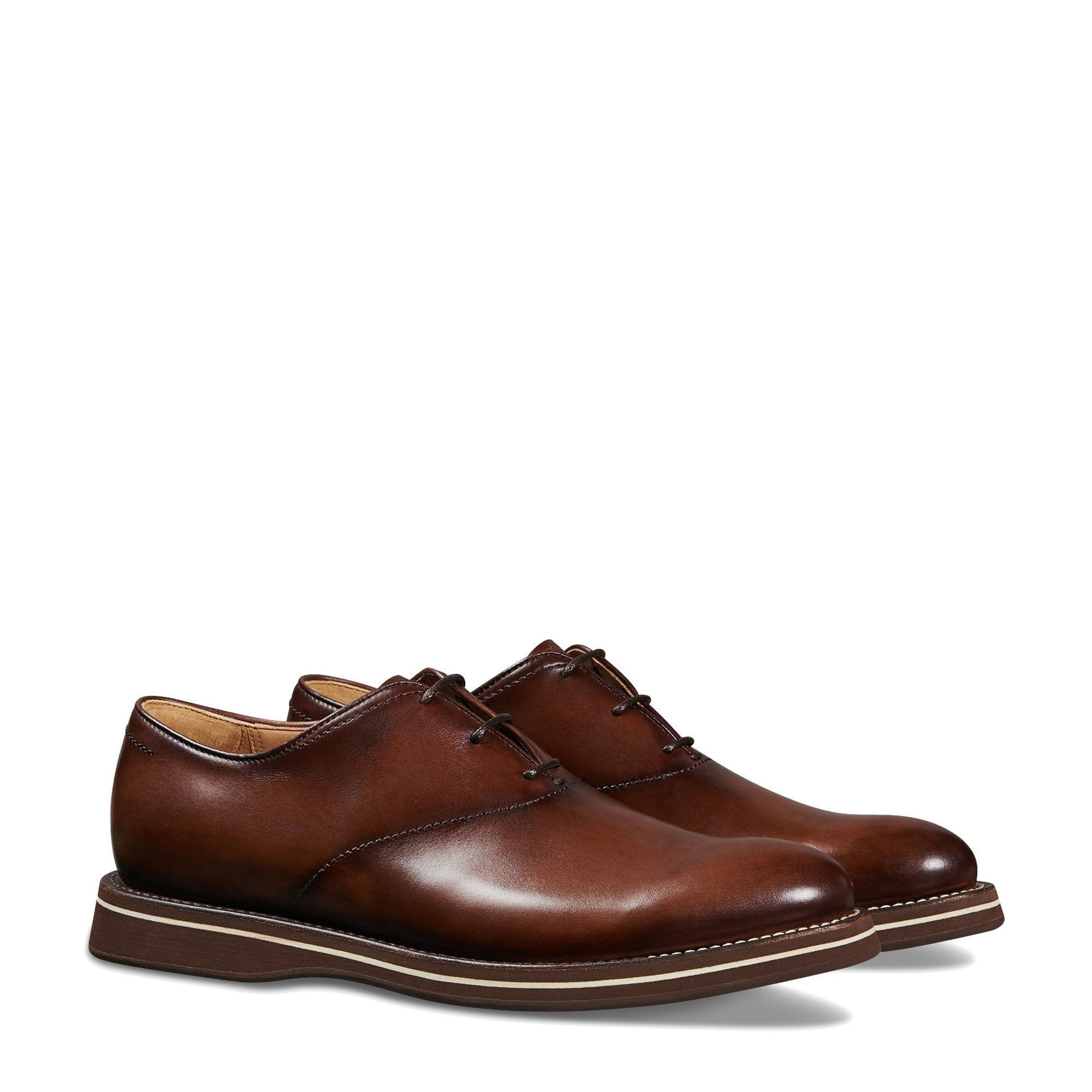 

Alessio leather oxford shoes, Brown