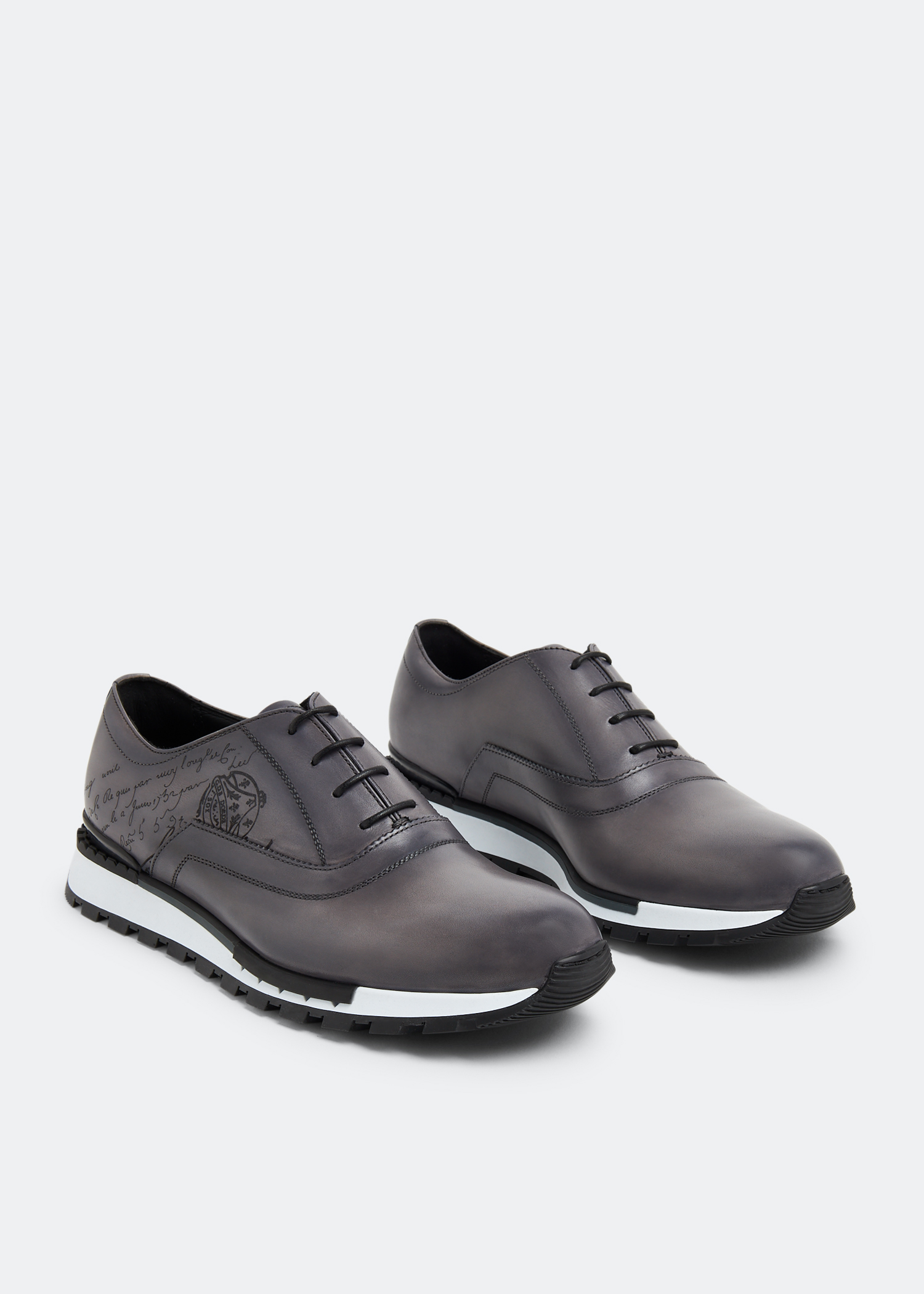 BERLUTI Fast Track Perforated Nubuck Sneakers for Men | MR PORTER