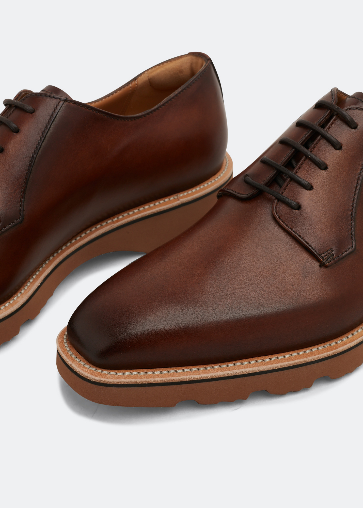 

Spada Leather Derby shoes, Brown