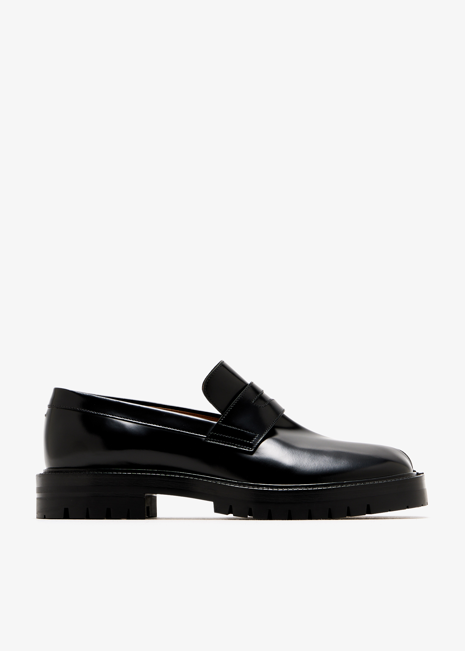 

Tabi loafers, Black