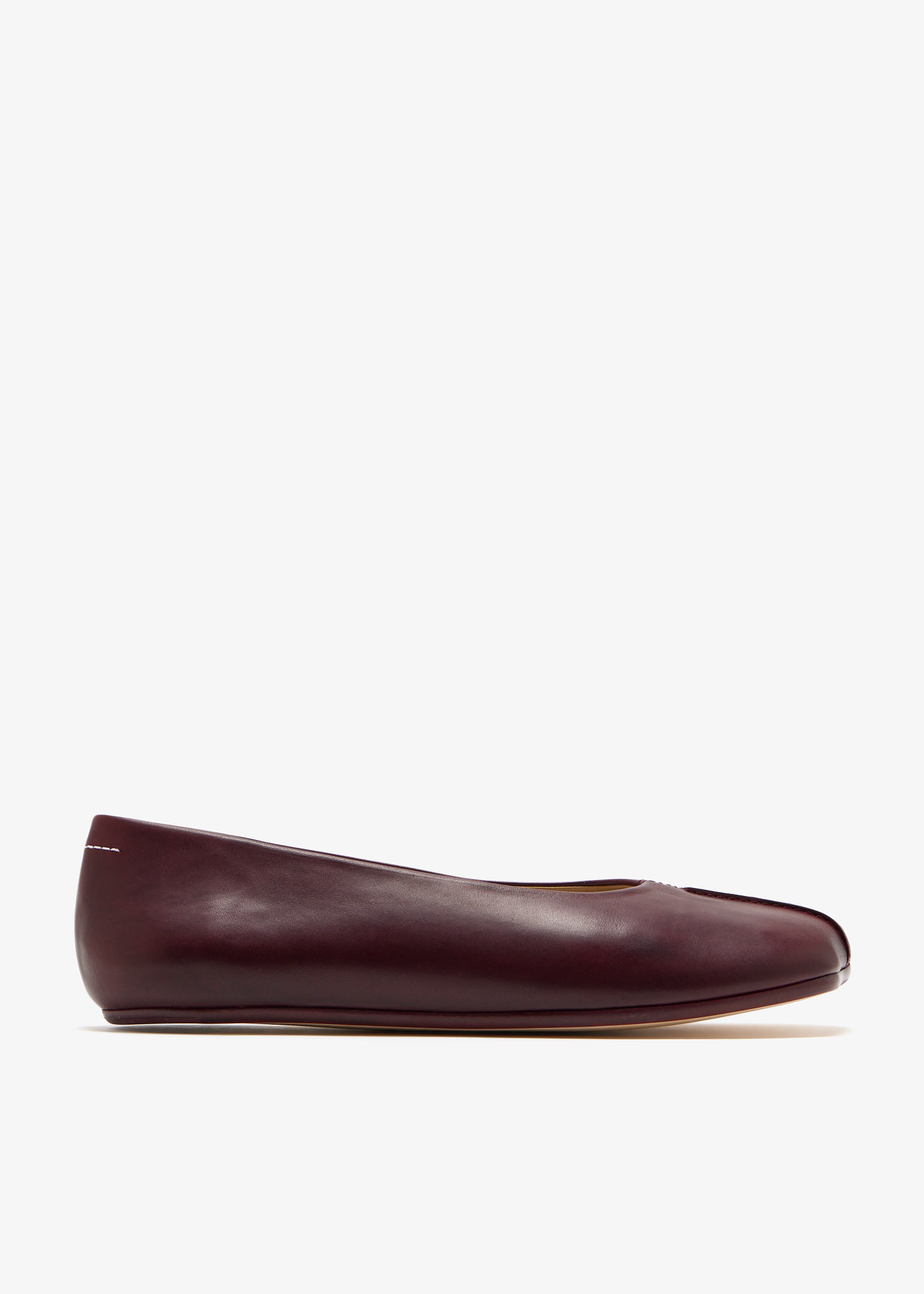 

Stitch-out ballerinas, Burgundy