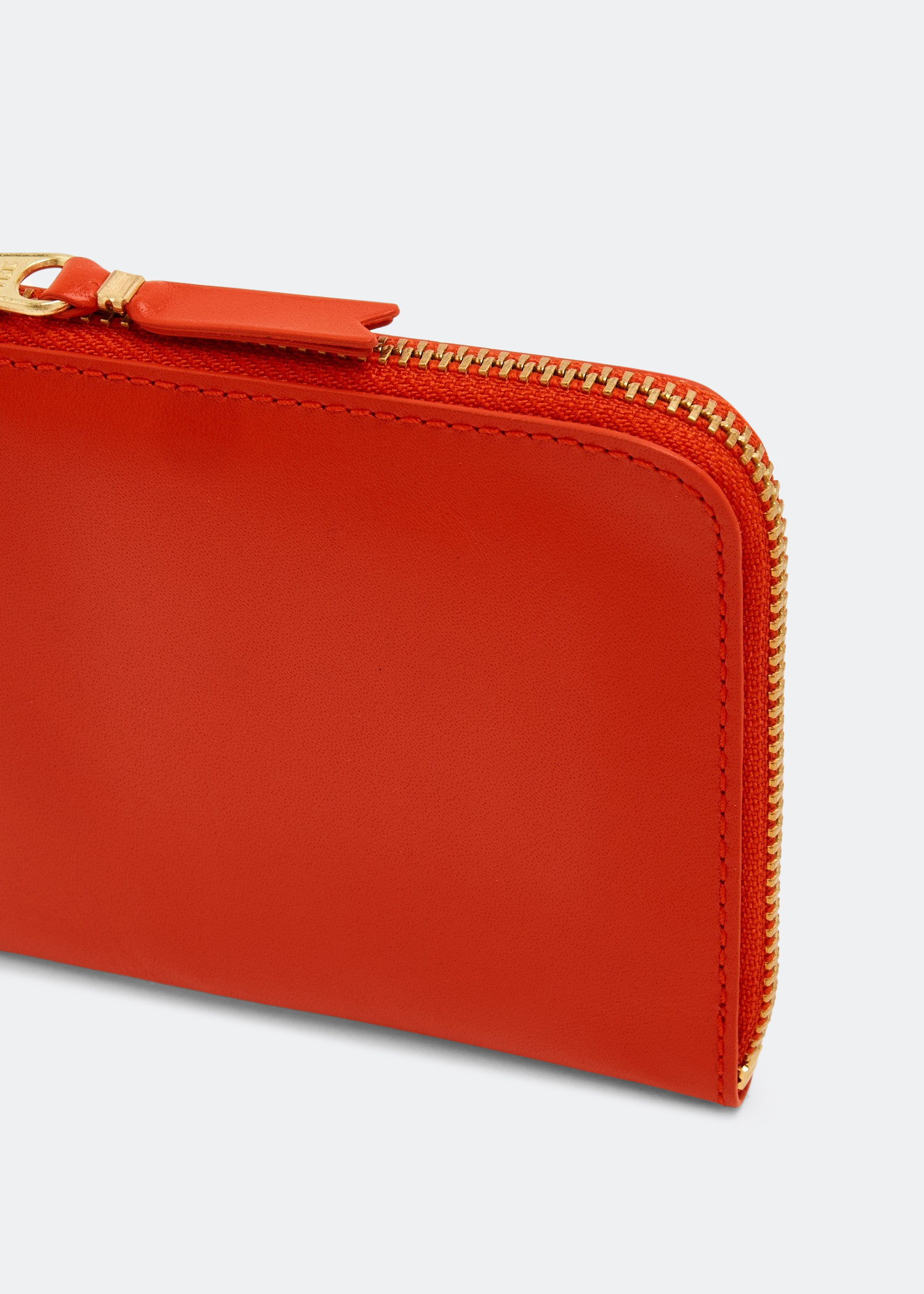 

Leather wallet, Orange
