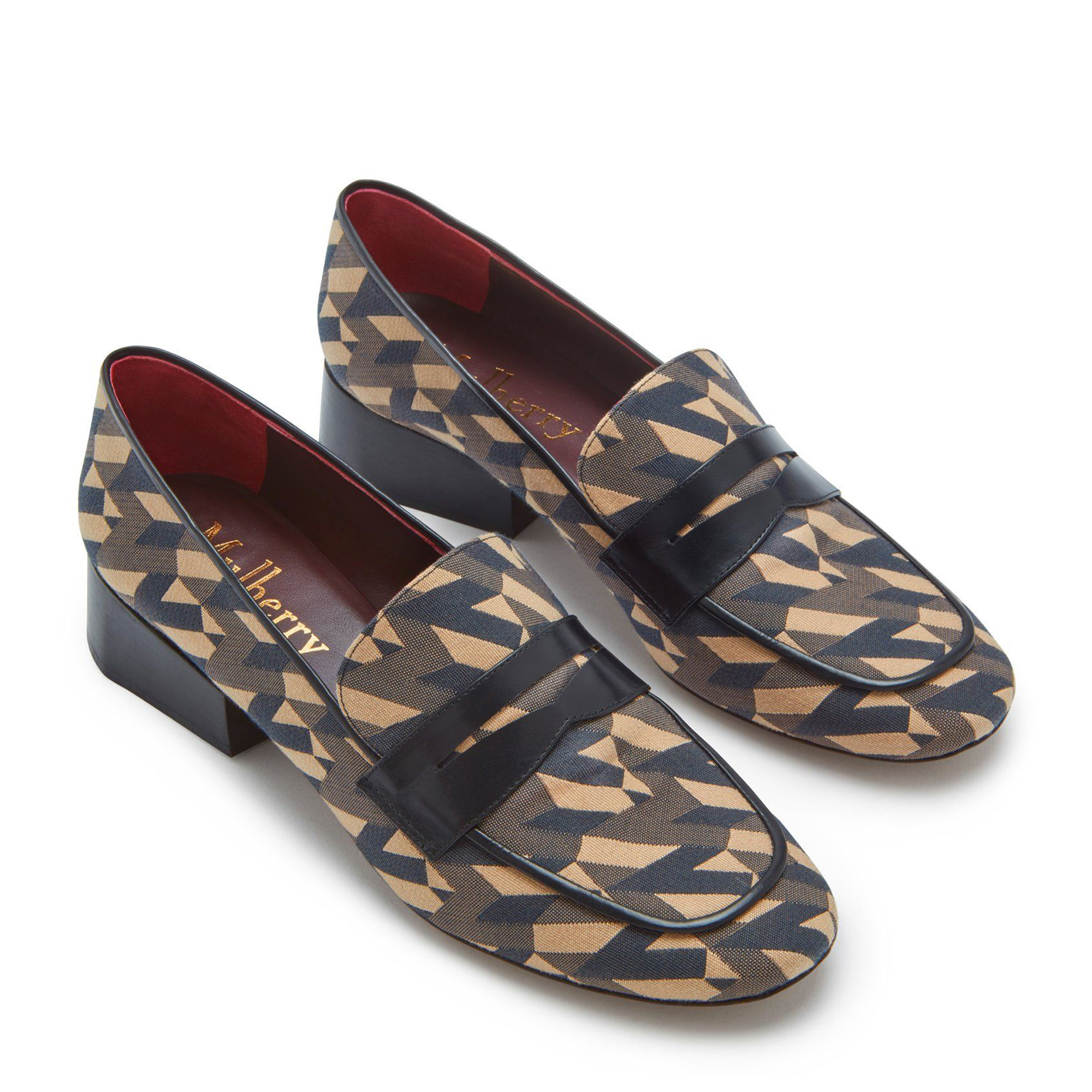 

Monogram loafers, Multi-coloured
