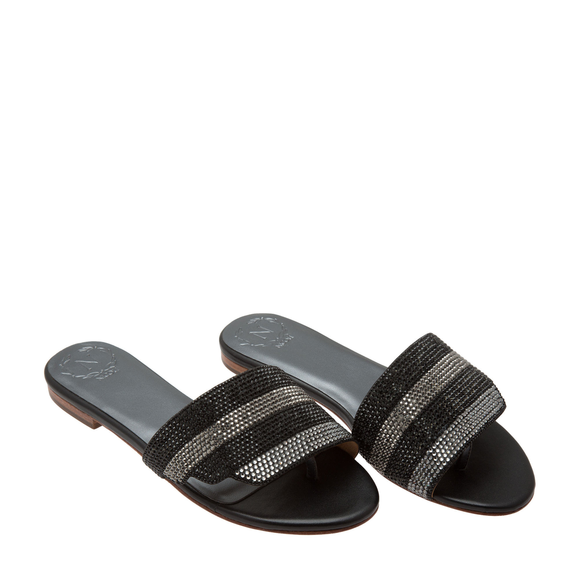 

Sarina leather sandals, Black