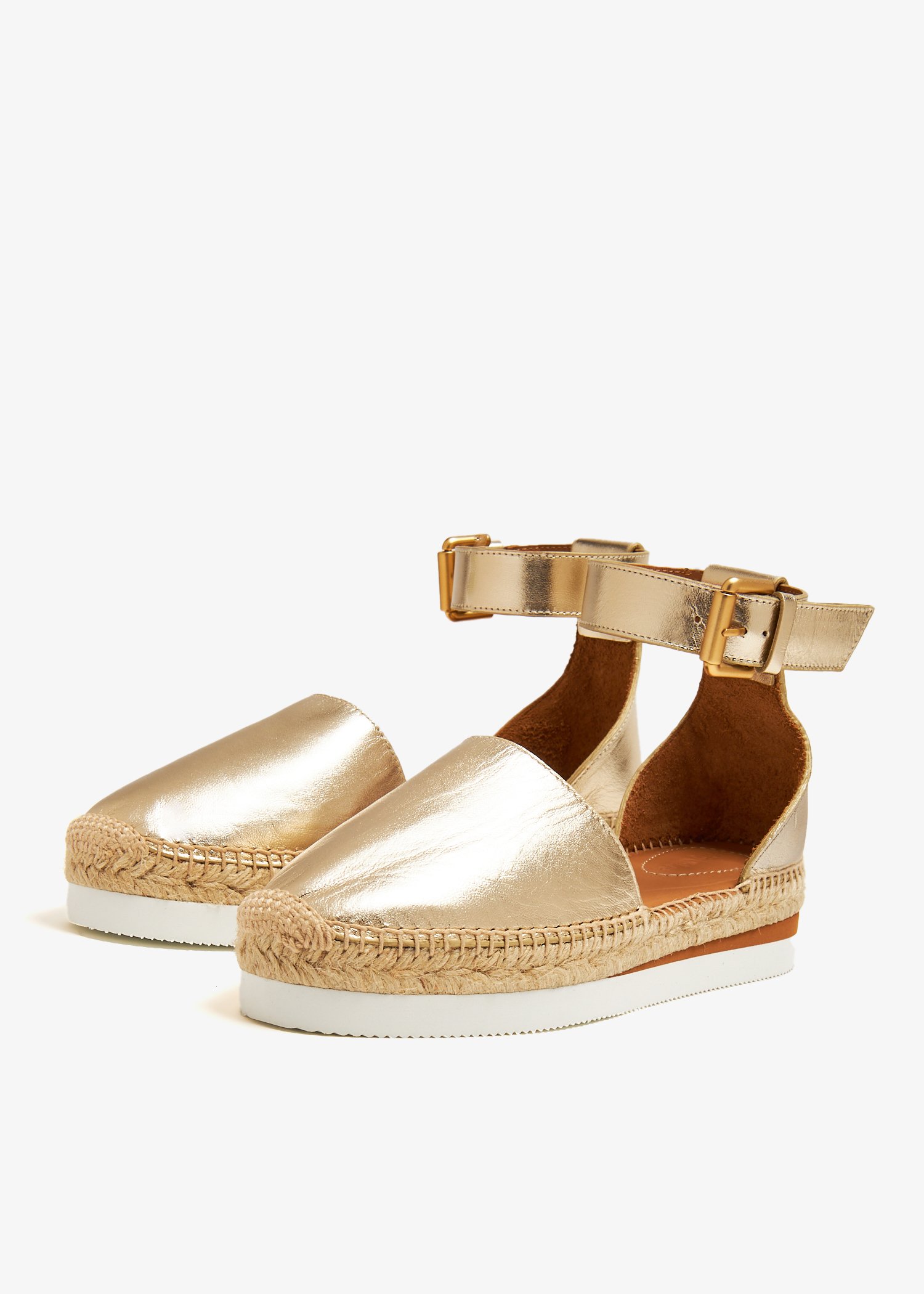 See By Chloe Glyn platform espadrilles for Women Gold in Kuwait Level Shoes