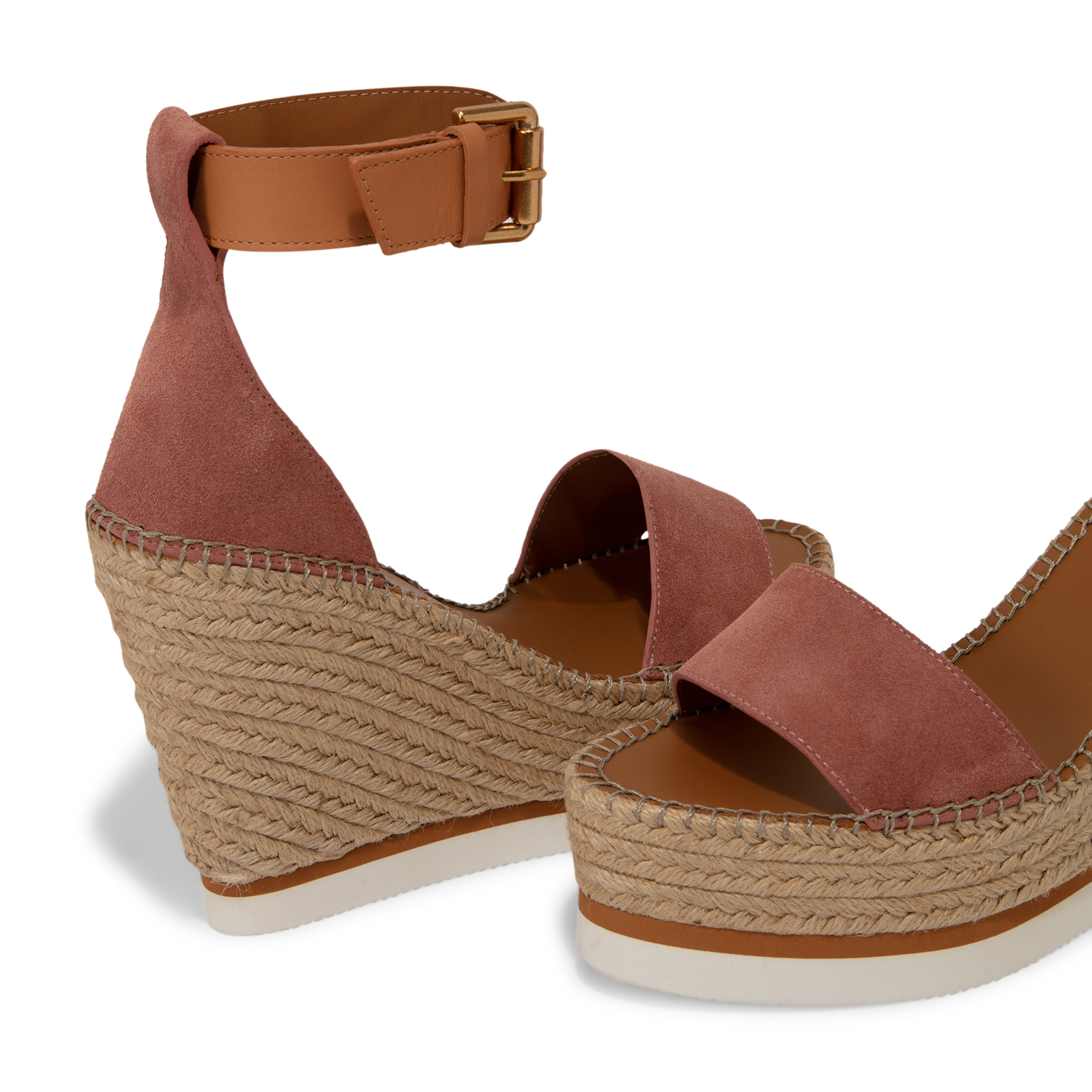

Glyn wedge espadrille sandals, Pink