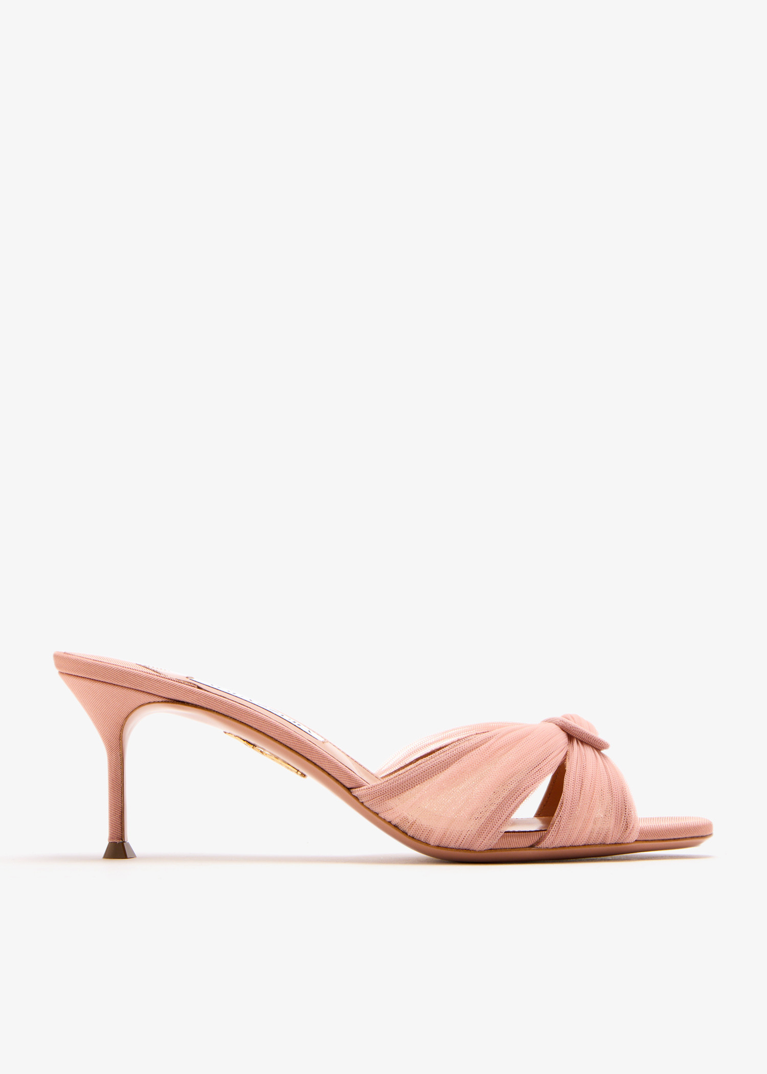 

Sheer Baby 65 mules, Pink