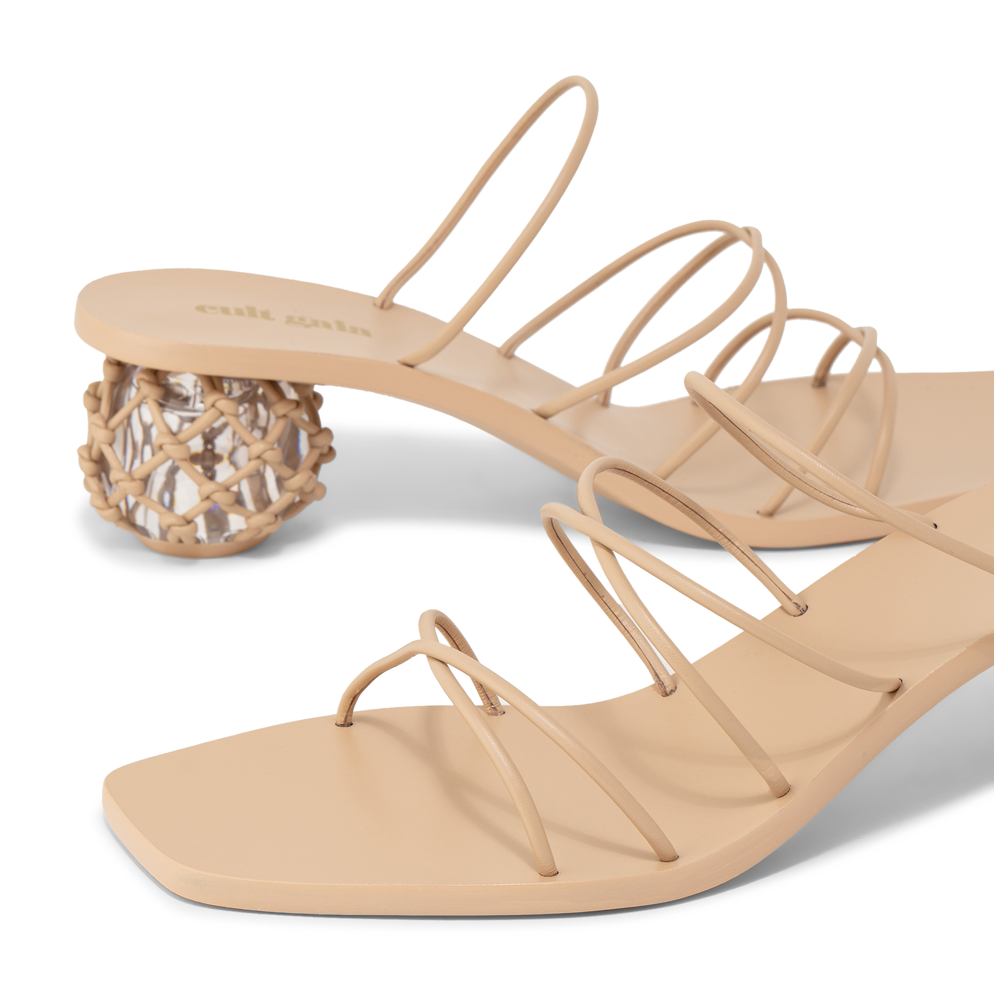 

Kelly sandals, Beige