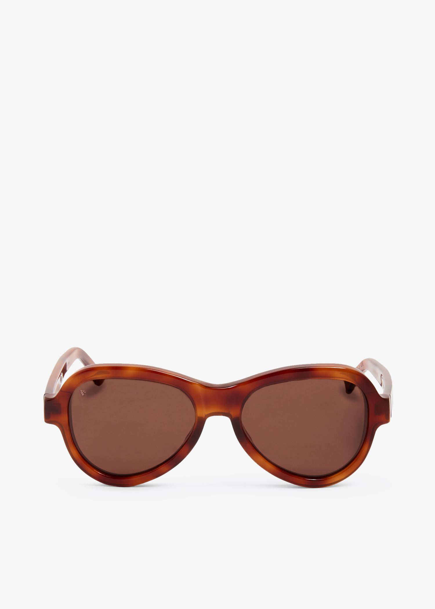 

Otto ski aviator sunglasses, Brown