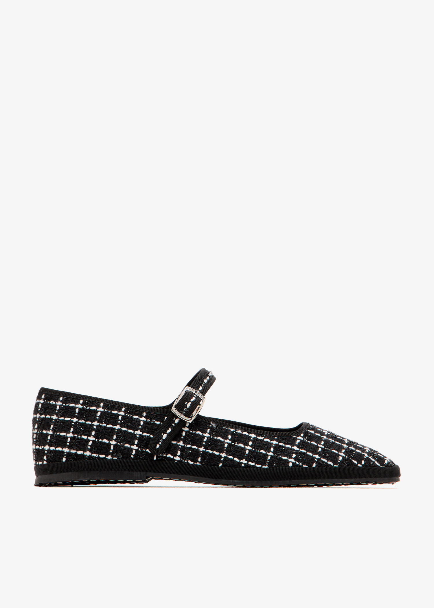 

Bambinetta Tweed Mary Jane, Black
