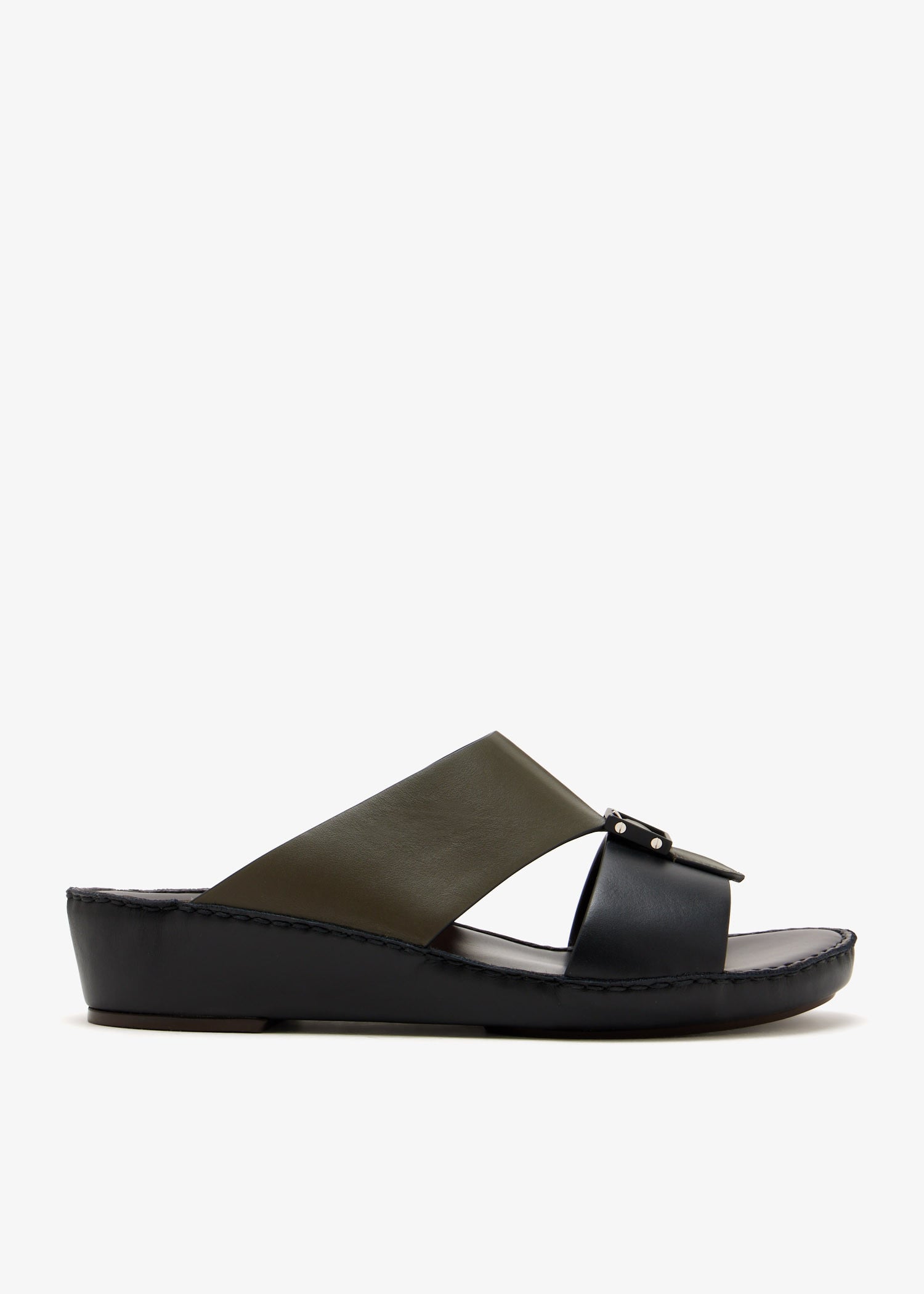 

Quadratura Cattura Edredon sandals, Black