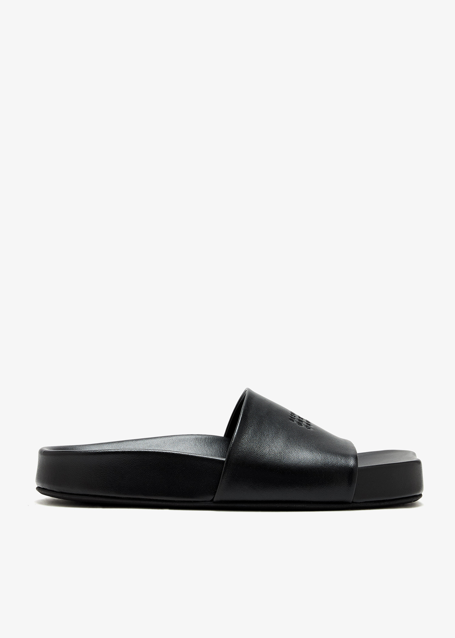 

Anatomic flat sandals, Black