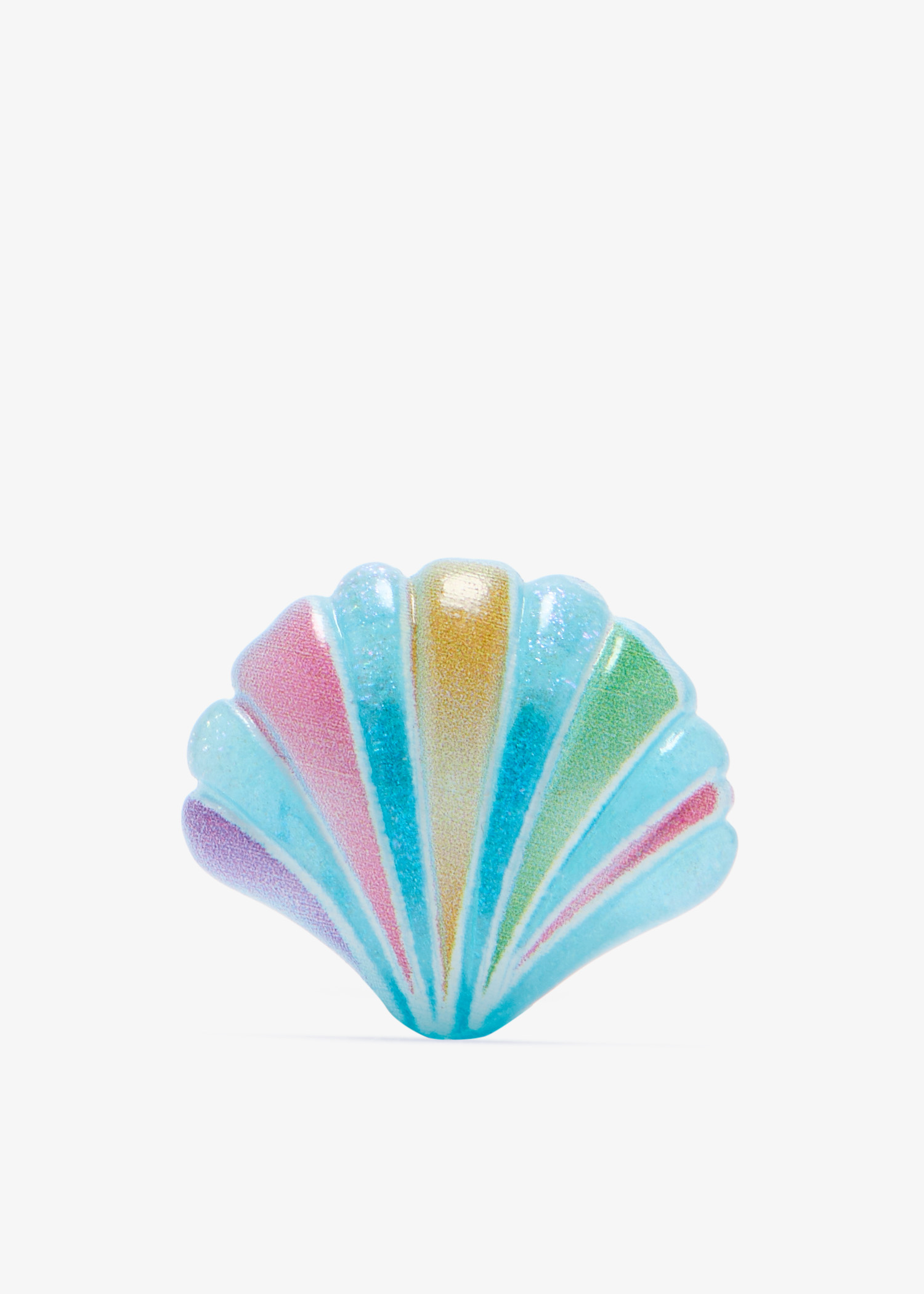 

Shell shoe charm, Multicolored