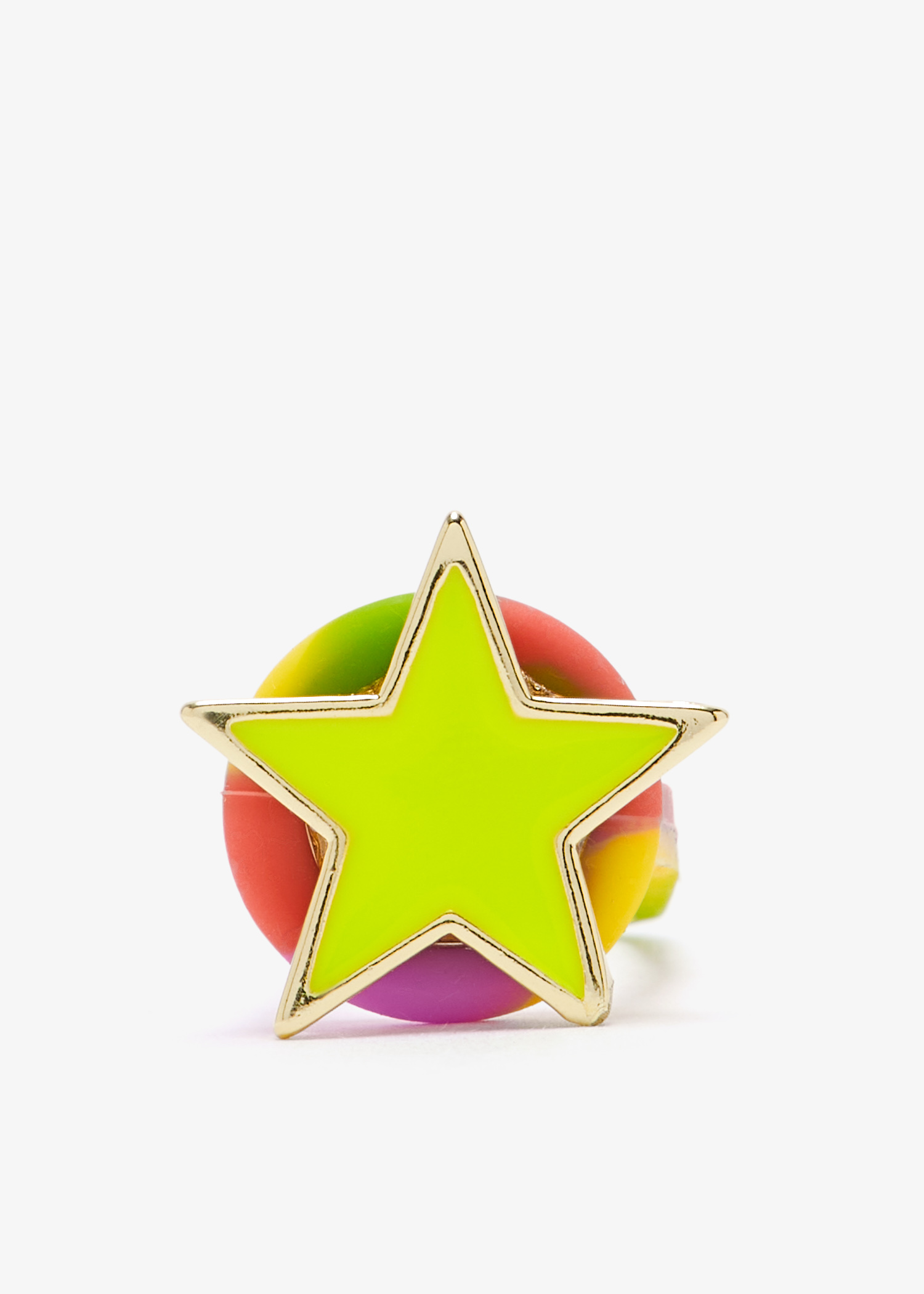 

Starburst shoe charm, Gold