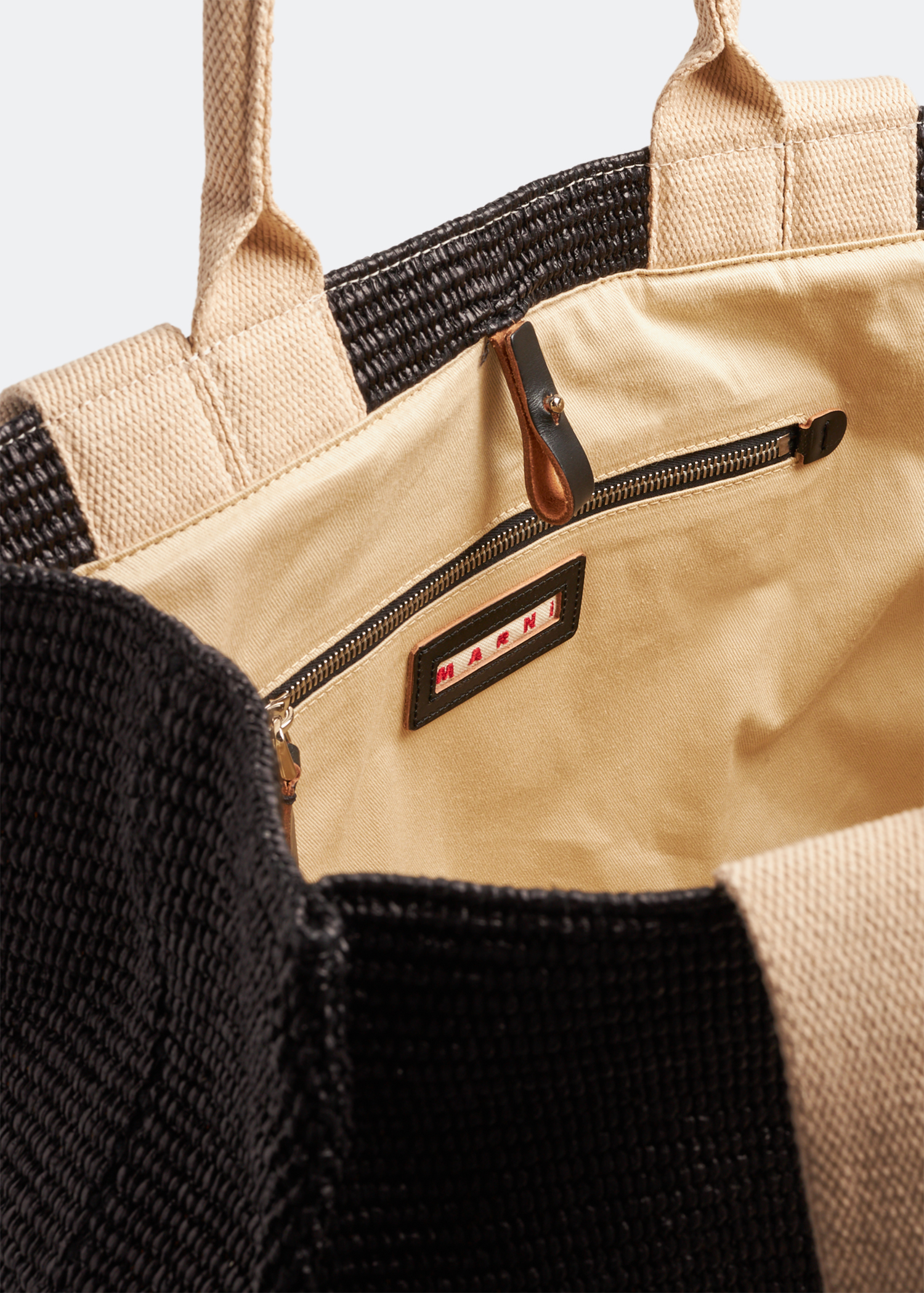 Marni East West large tote bag for Women - Black in UAE Marni East West large tote bag for Women - Black in UAE