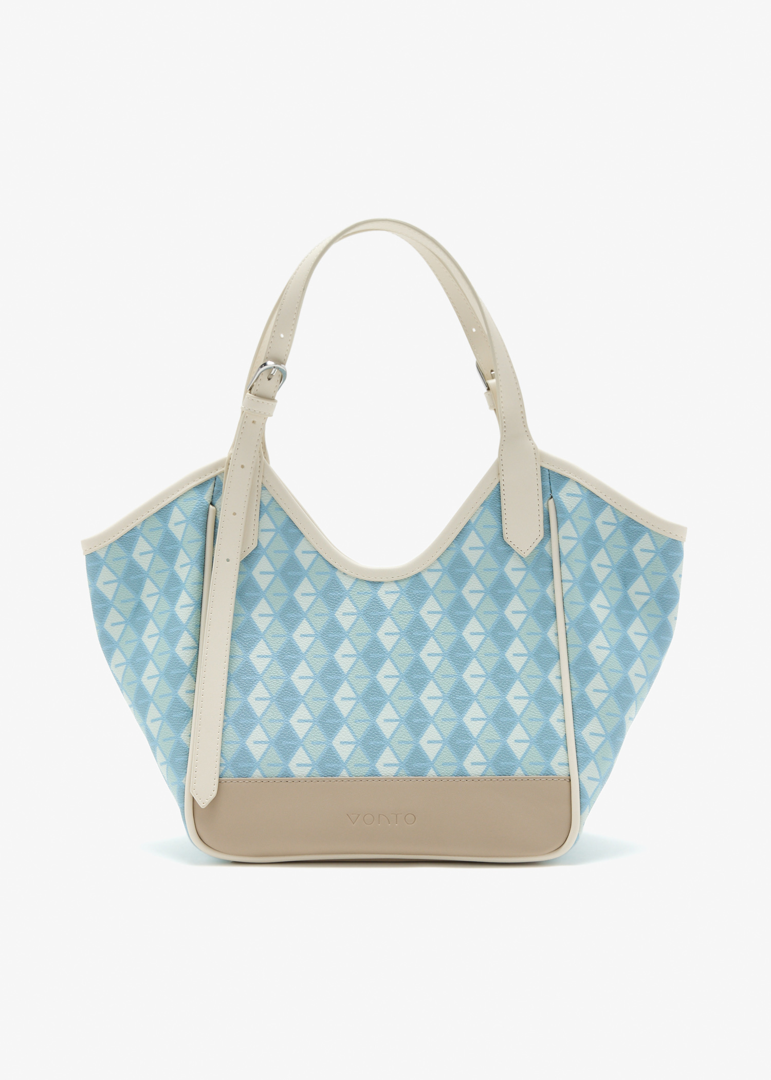 

Monogram shoulder bag, Blue