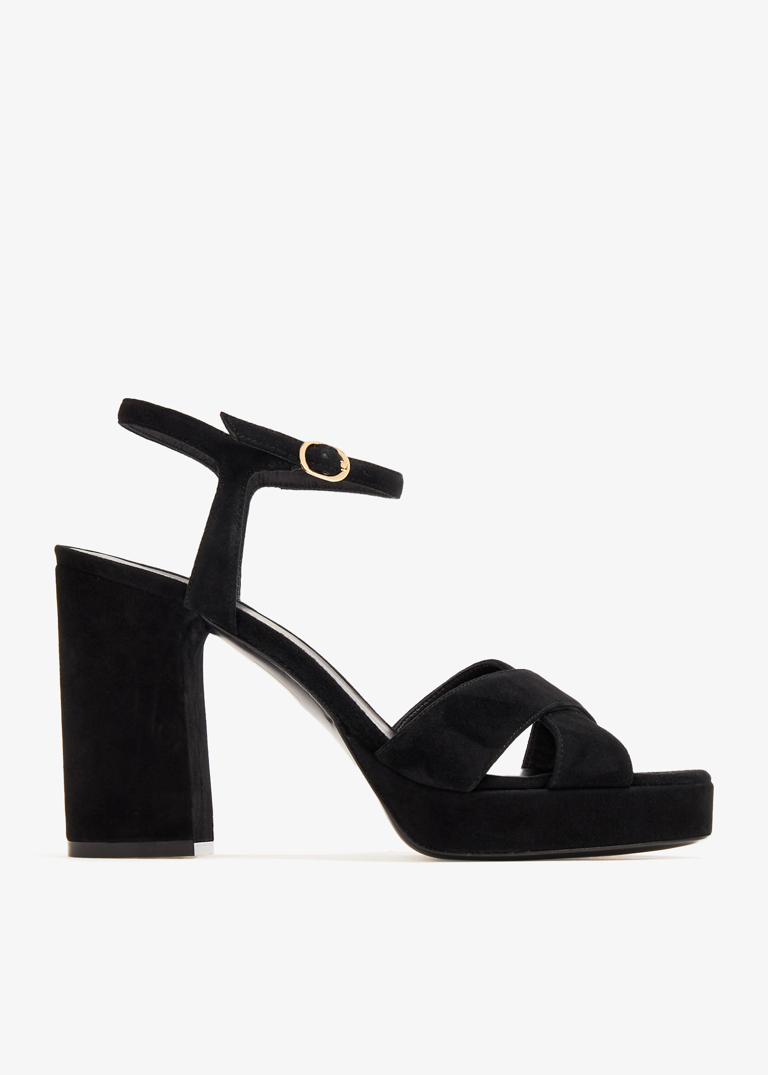 

Dayna platform sandals, Black