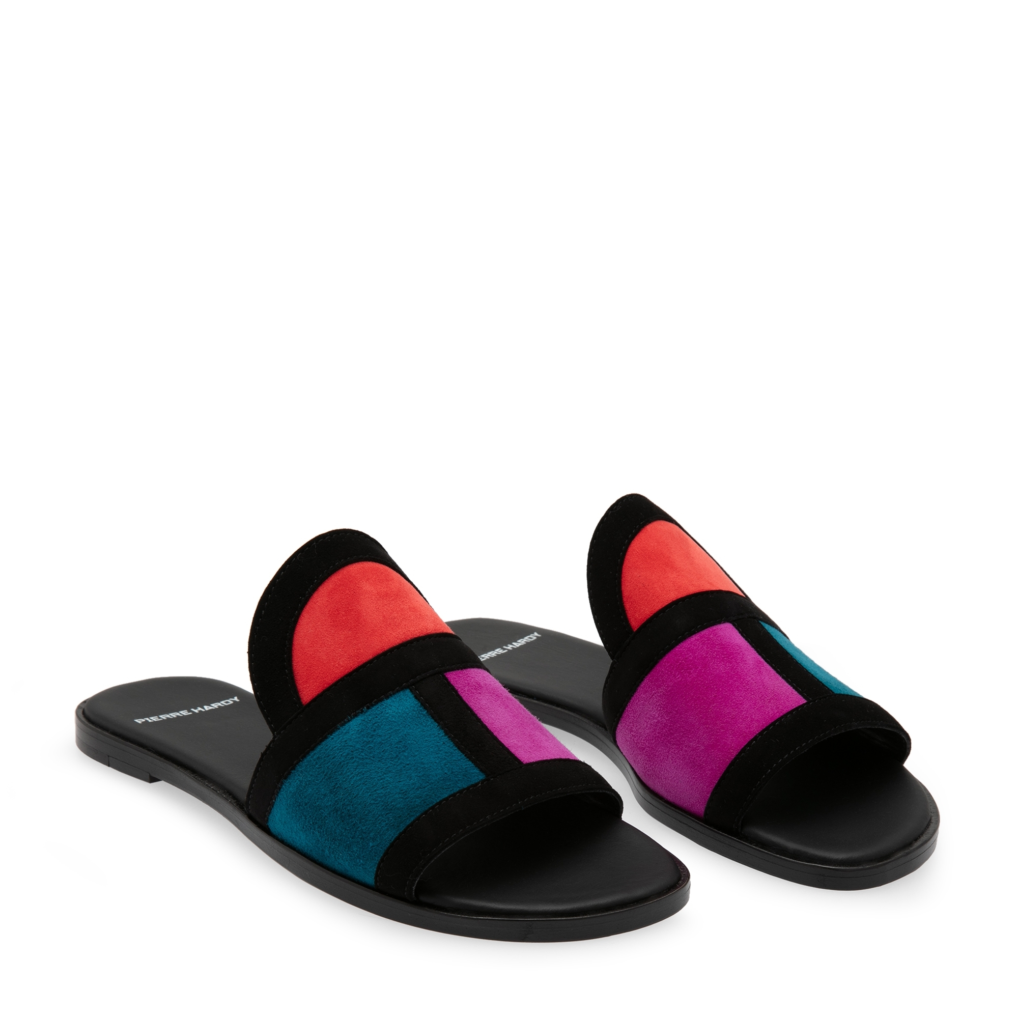 

Frame mules, Multi-coloured