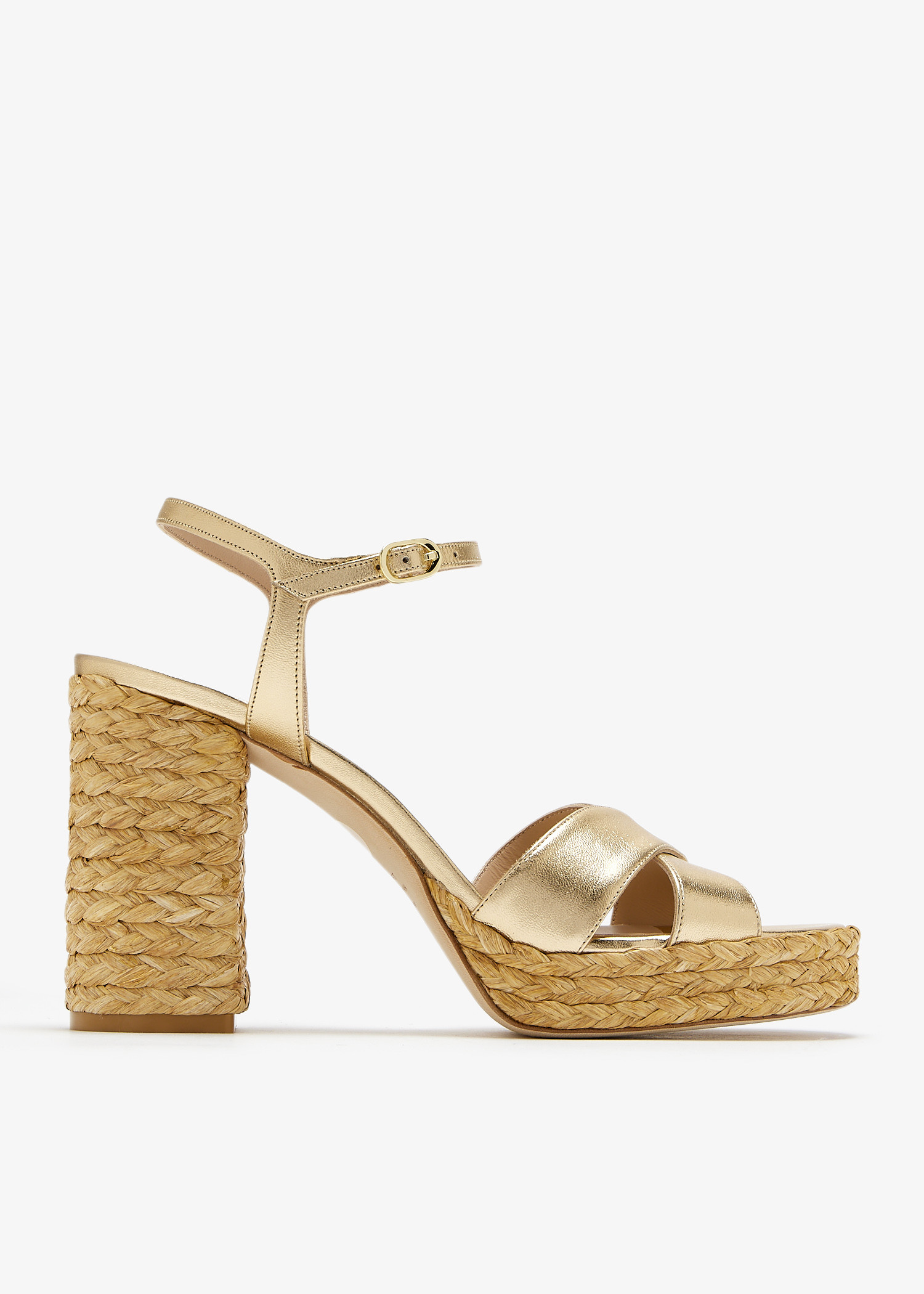 

Dayna platform sandals, Gold