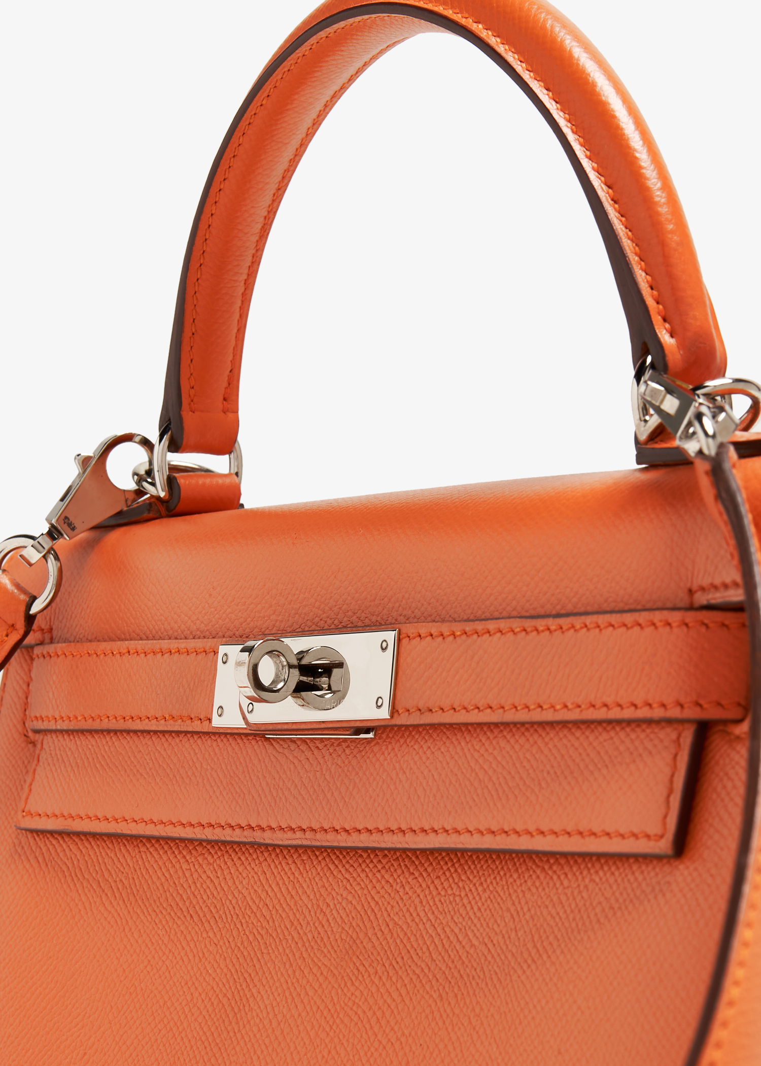 

Kelly 28 bag, Orange