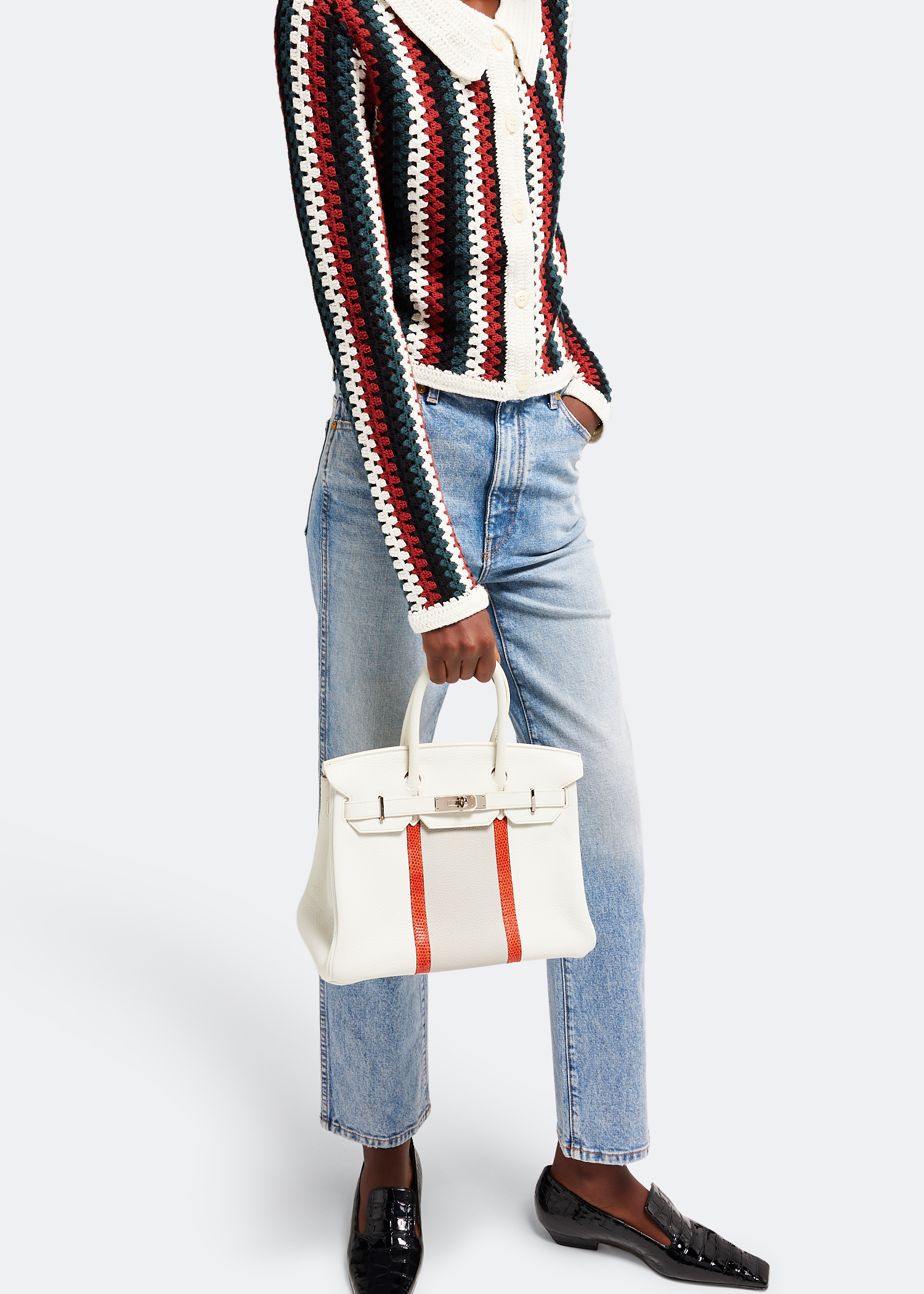 

Birkin 30 bag, White