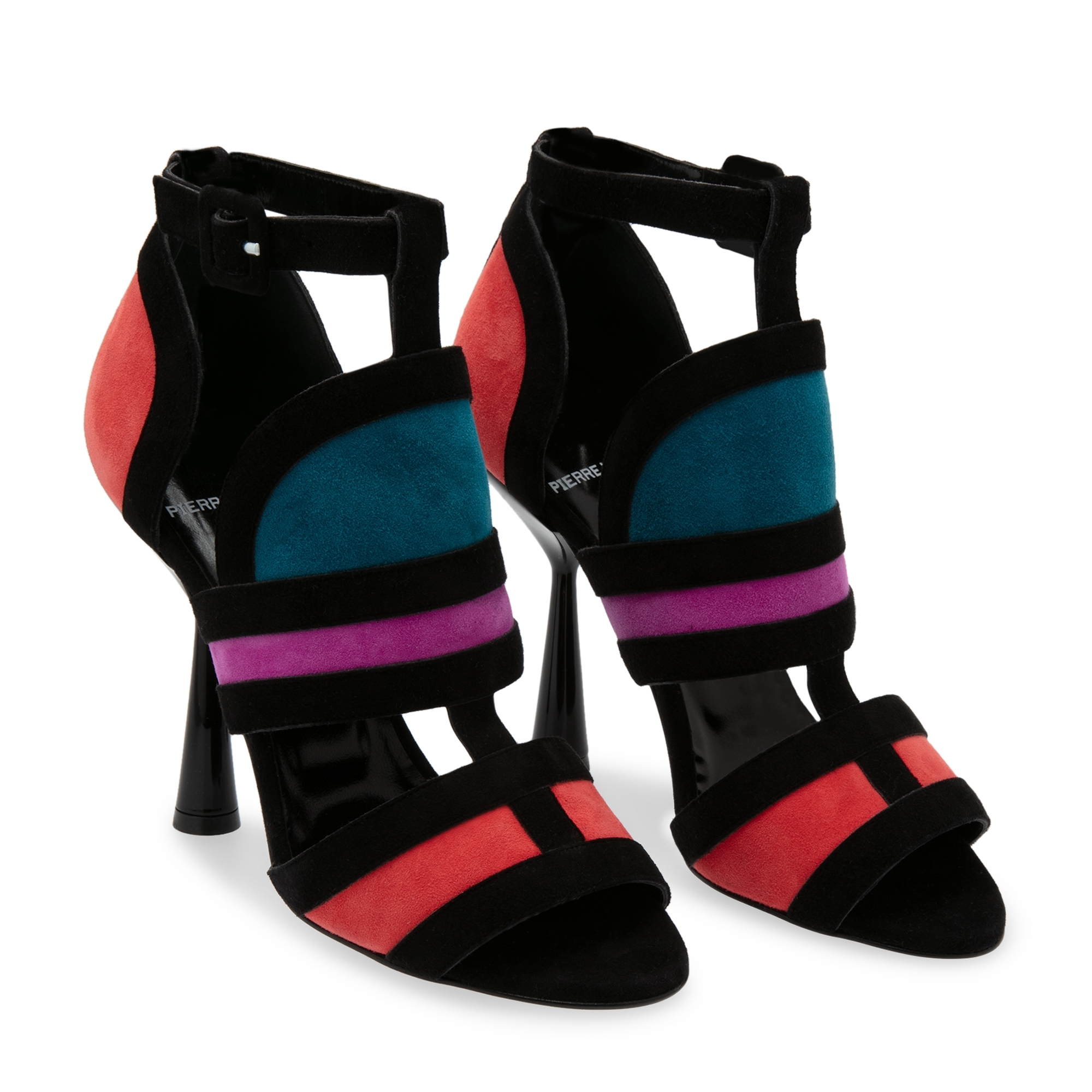 

Frame sandals, Multi-coloured