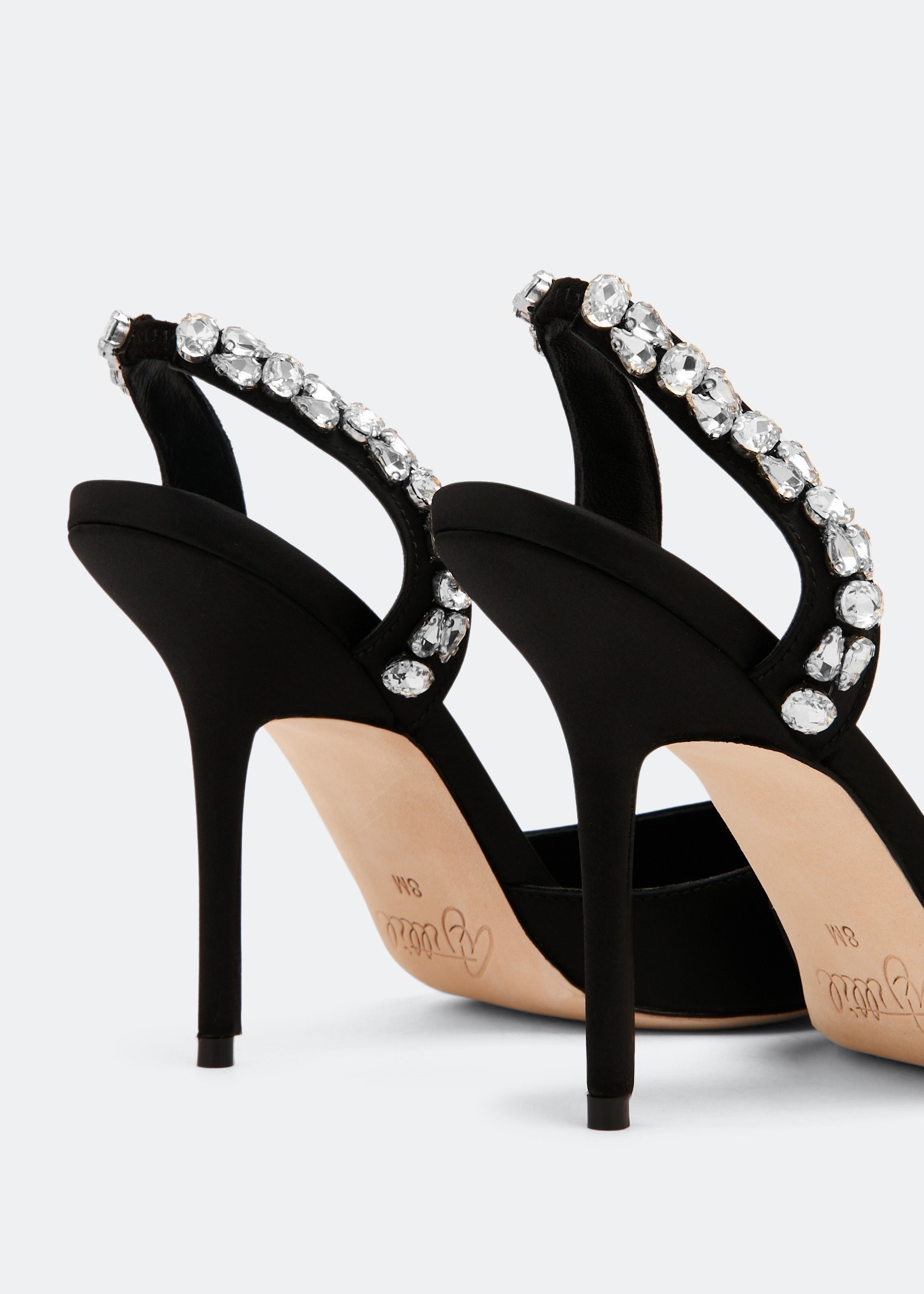 

Soleil slingback pumps, Black