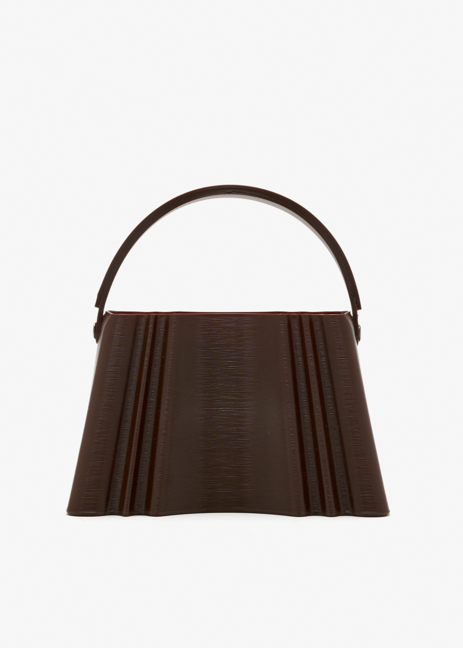 

Silk clutch, Brown