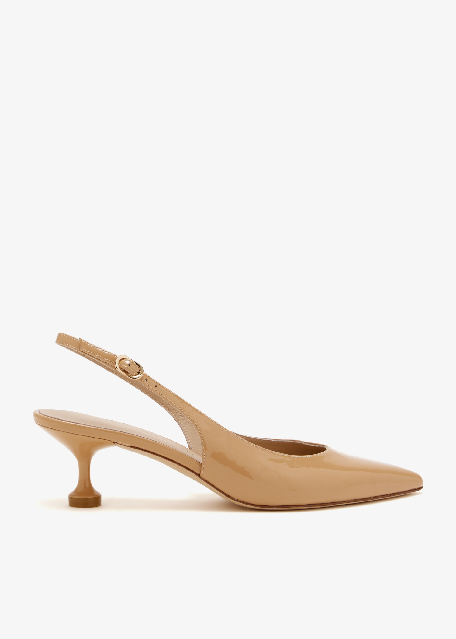 

Stuartini 50 slingback pumps, Beige