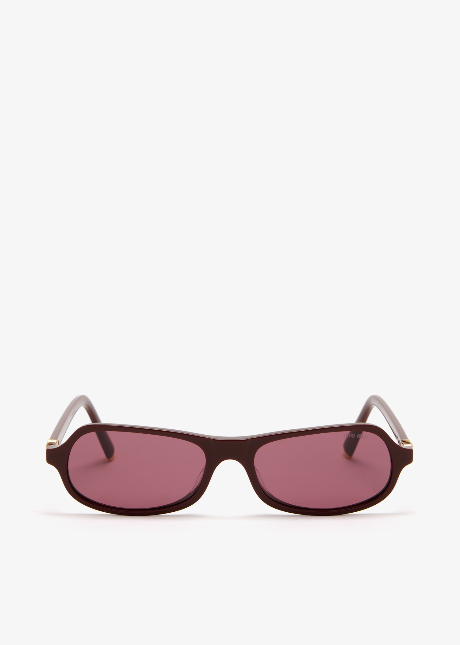 

Miu Regard sunglasses, Burgundy
