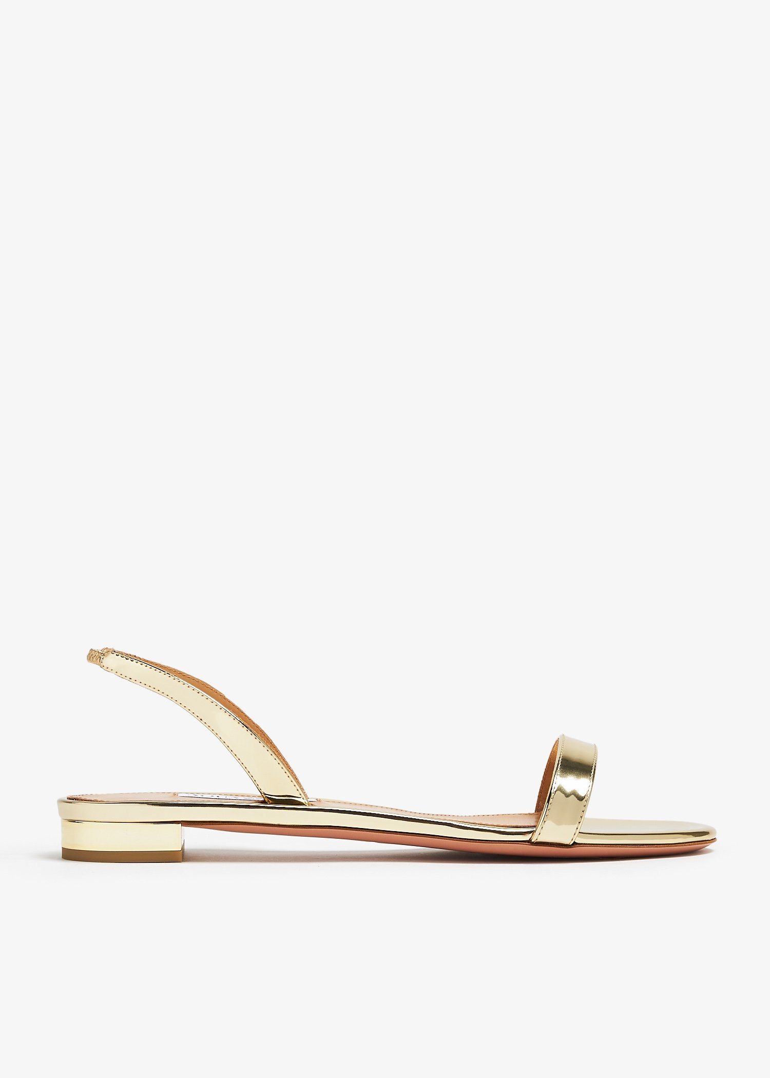 

So Nude flat sandals, Gold