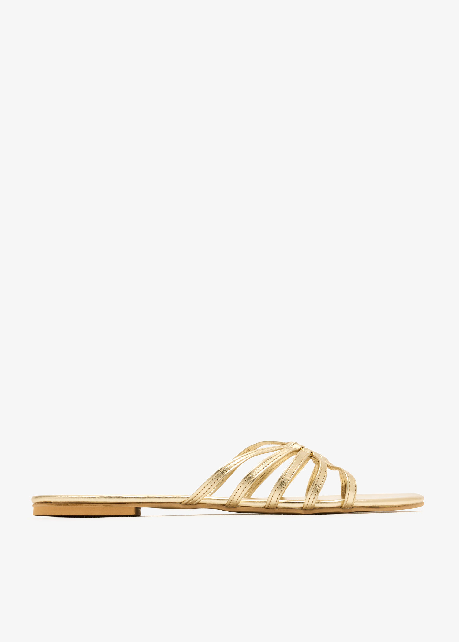 

Solar sandals, Gold