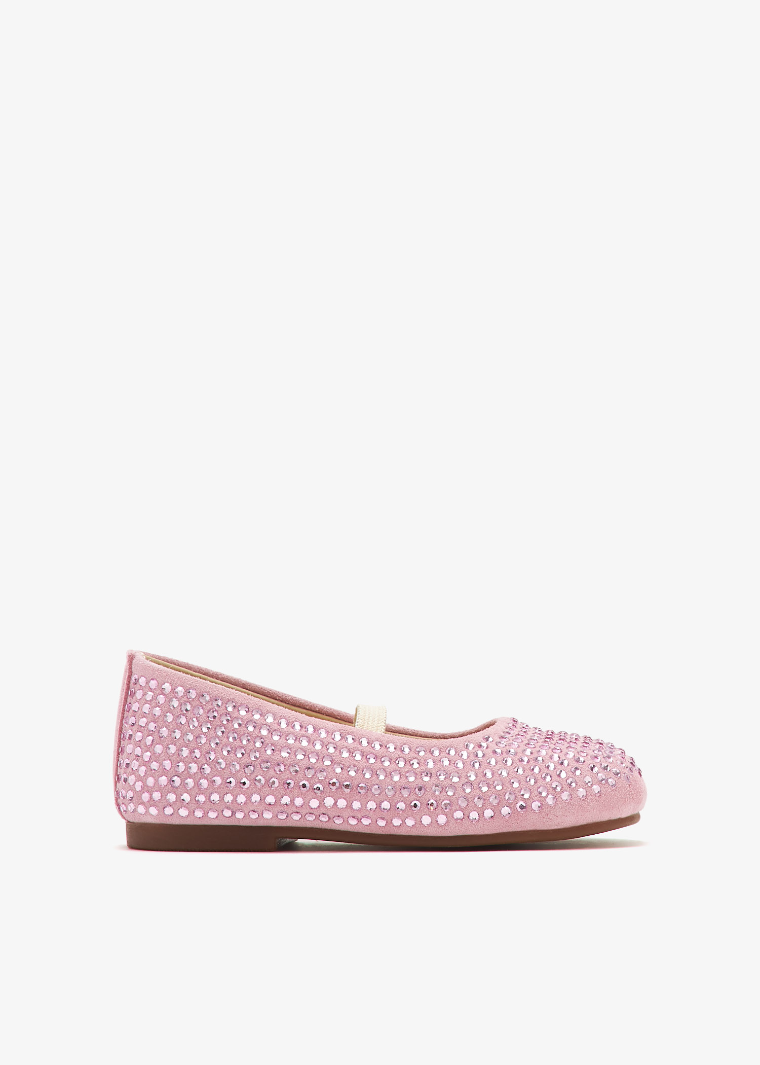 

Crystal ballet flats, Pink