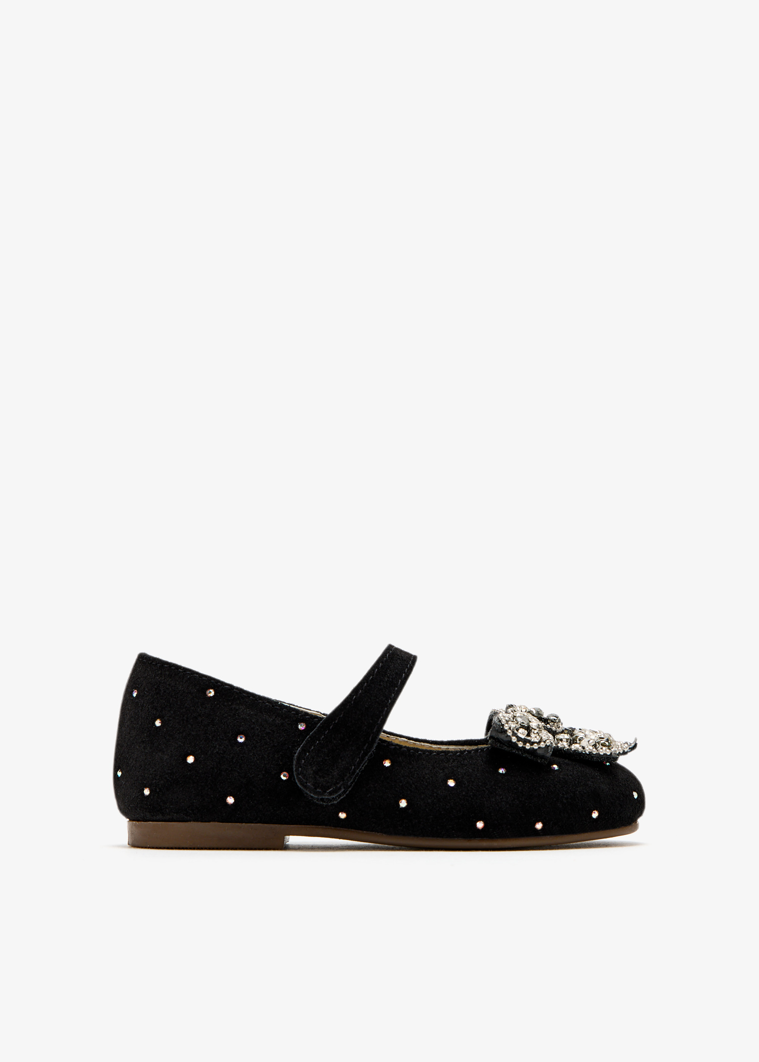 

Bow ballerinas, Black