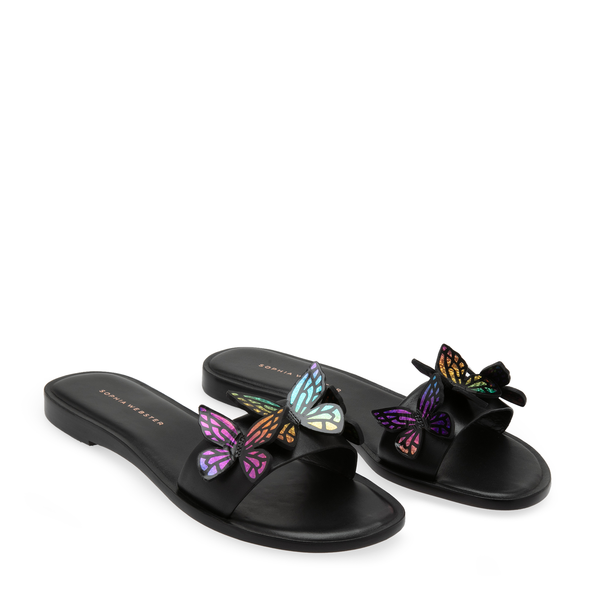 

Riva slides, Black