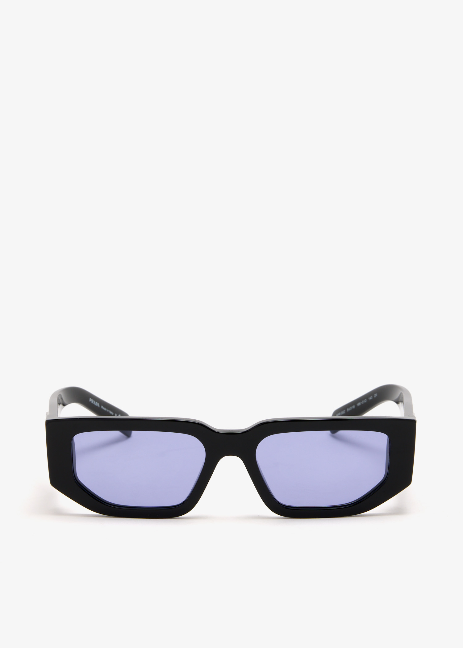 

Triangle logo sunglasses, Black