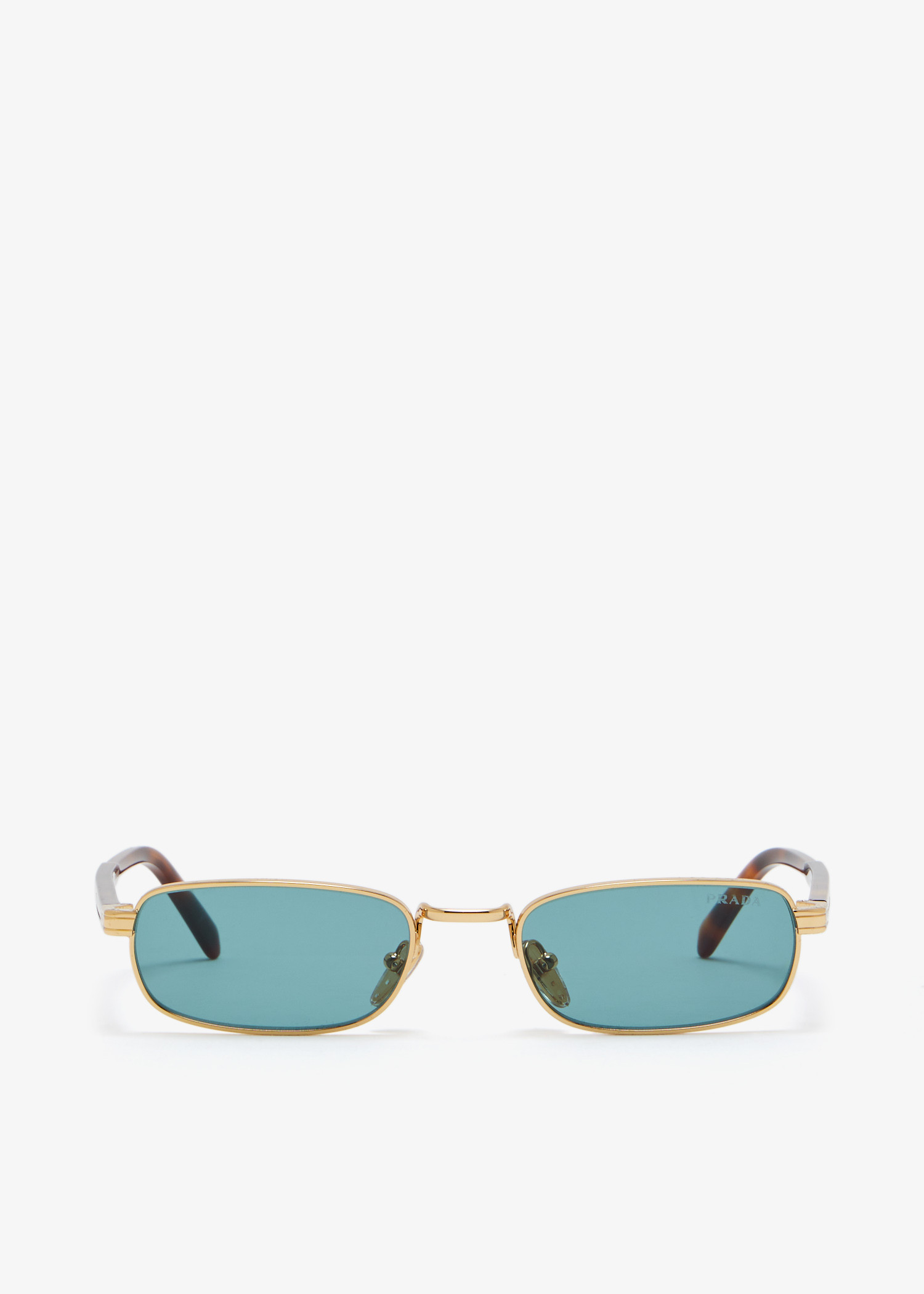 

Iconic metal plaque sunglasses, Blue