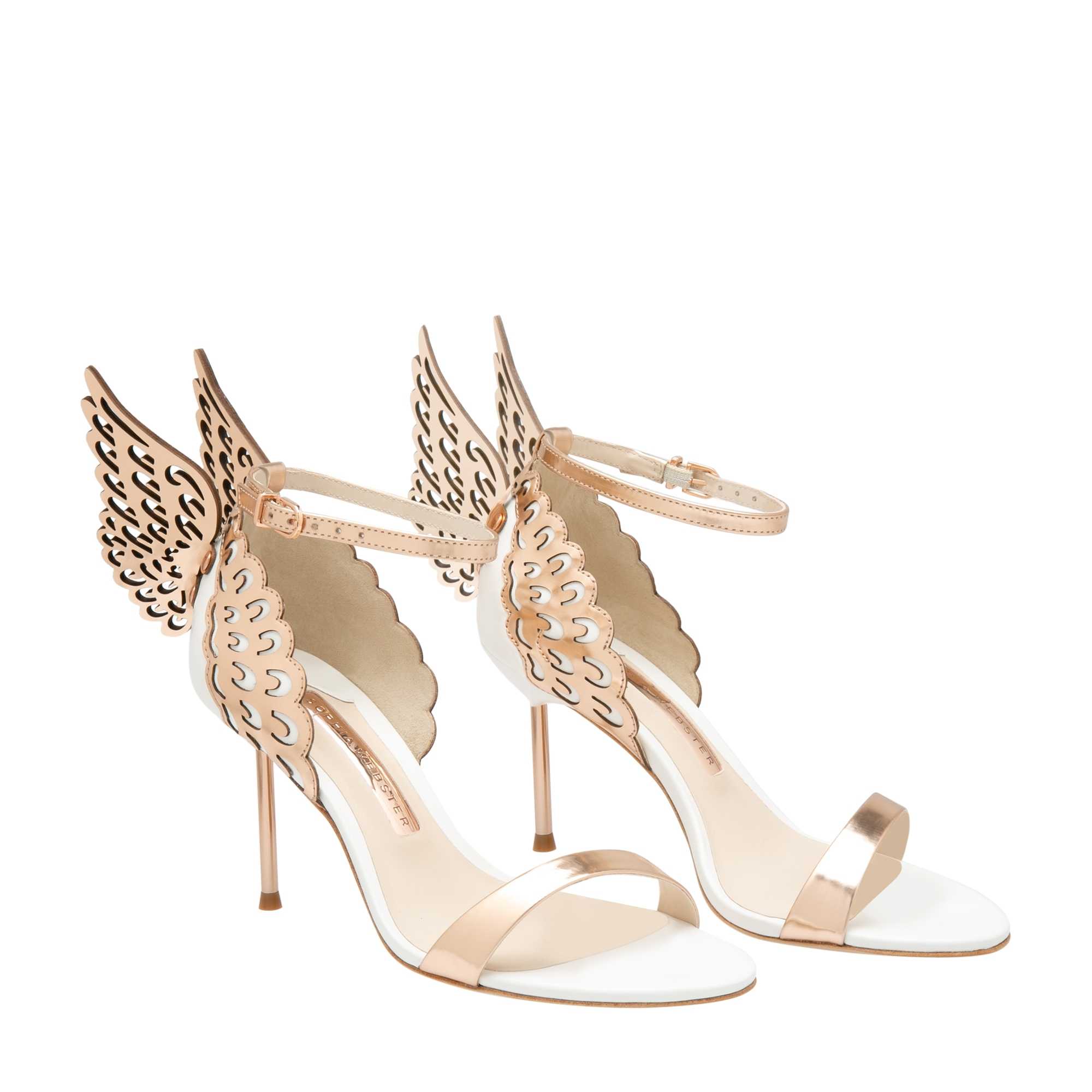 

Evangeline sandals, White