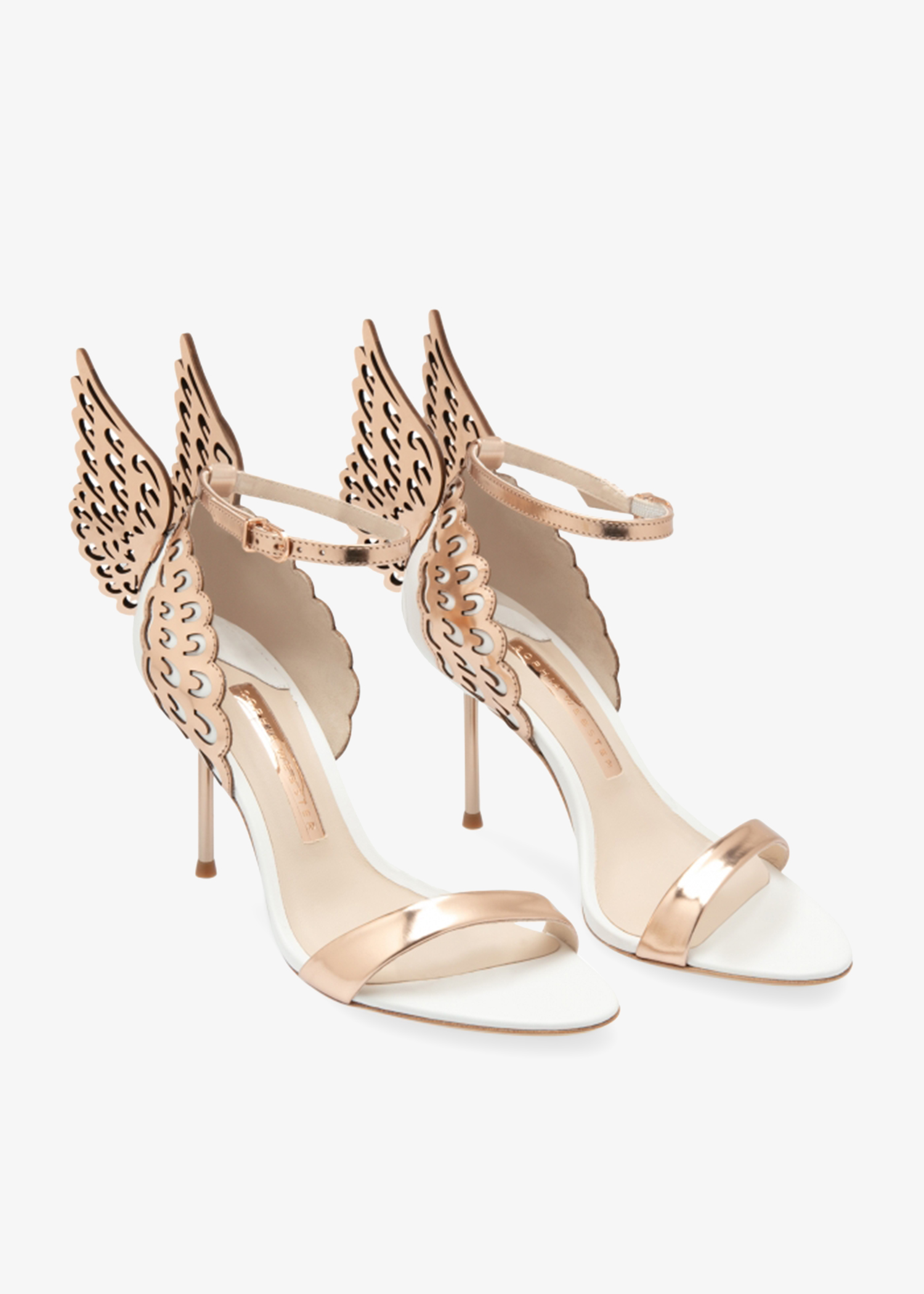 

Evangeline sandals, White