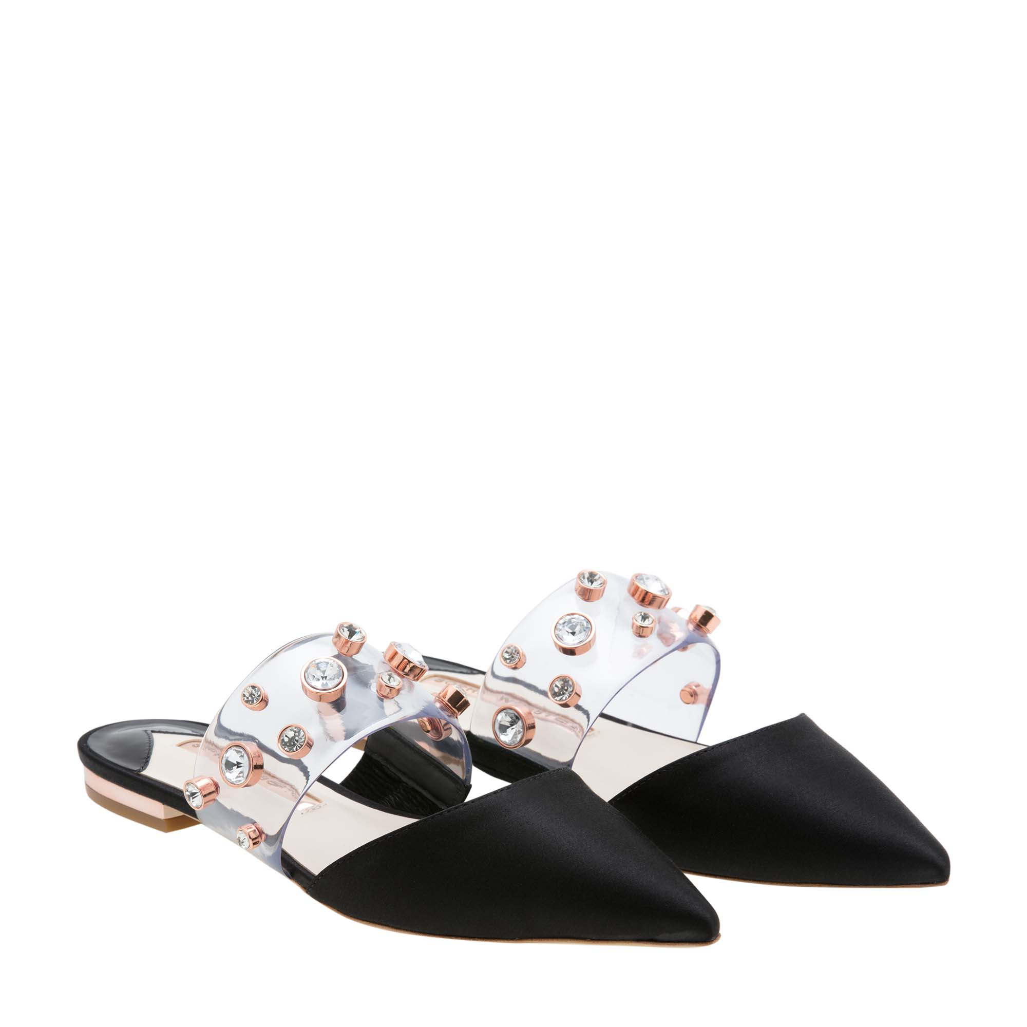 

Dina flats, Black