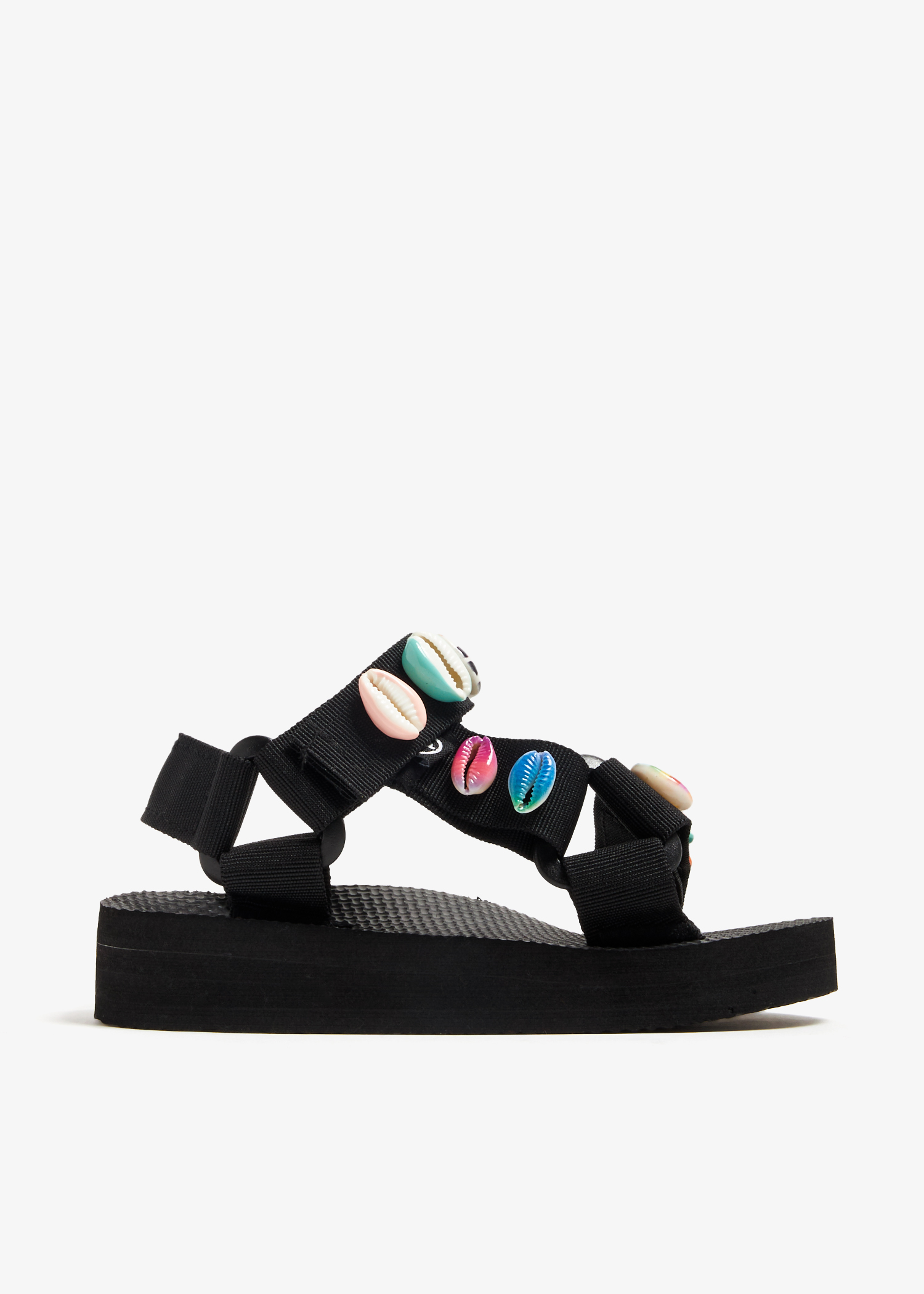 

Trekky sandals, Black