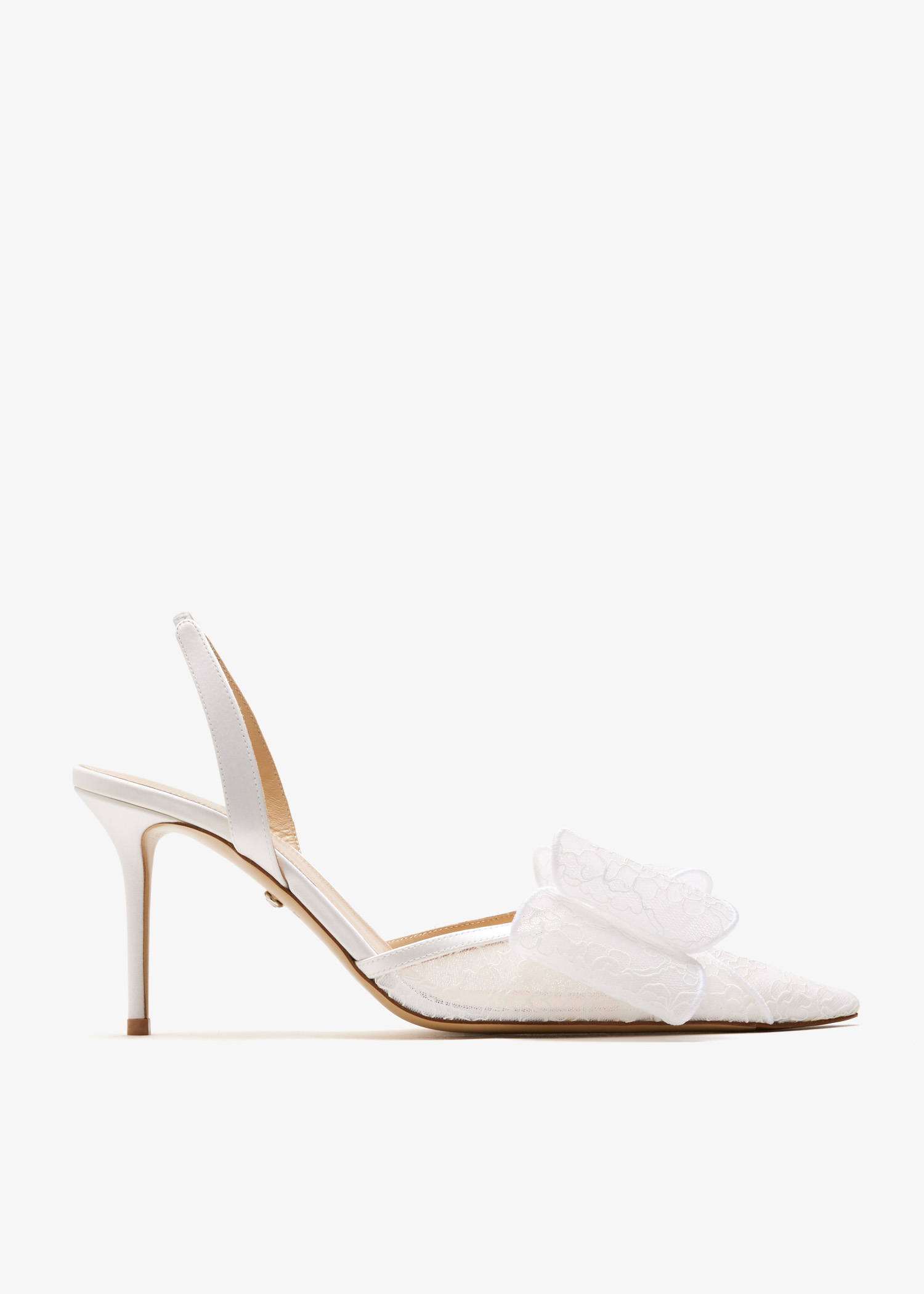 

Le Cadeau slingback pumps, White