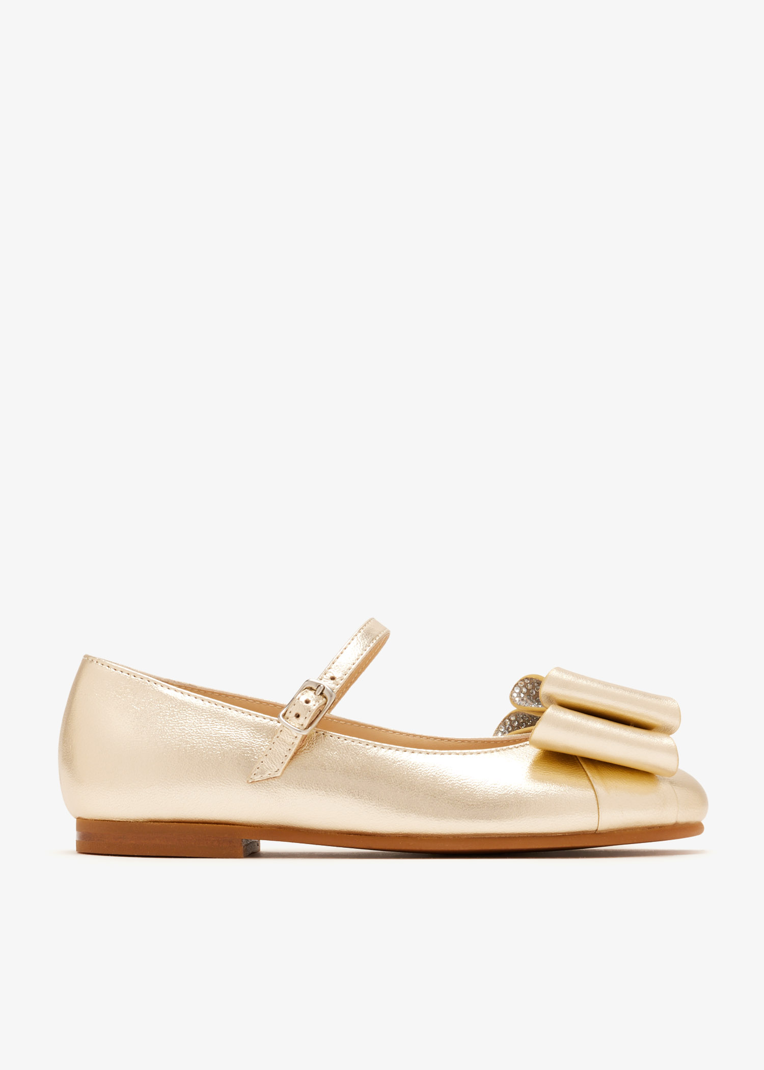 

Cadeau ballerinas, Gold